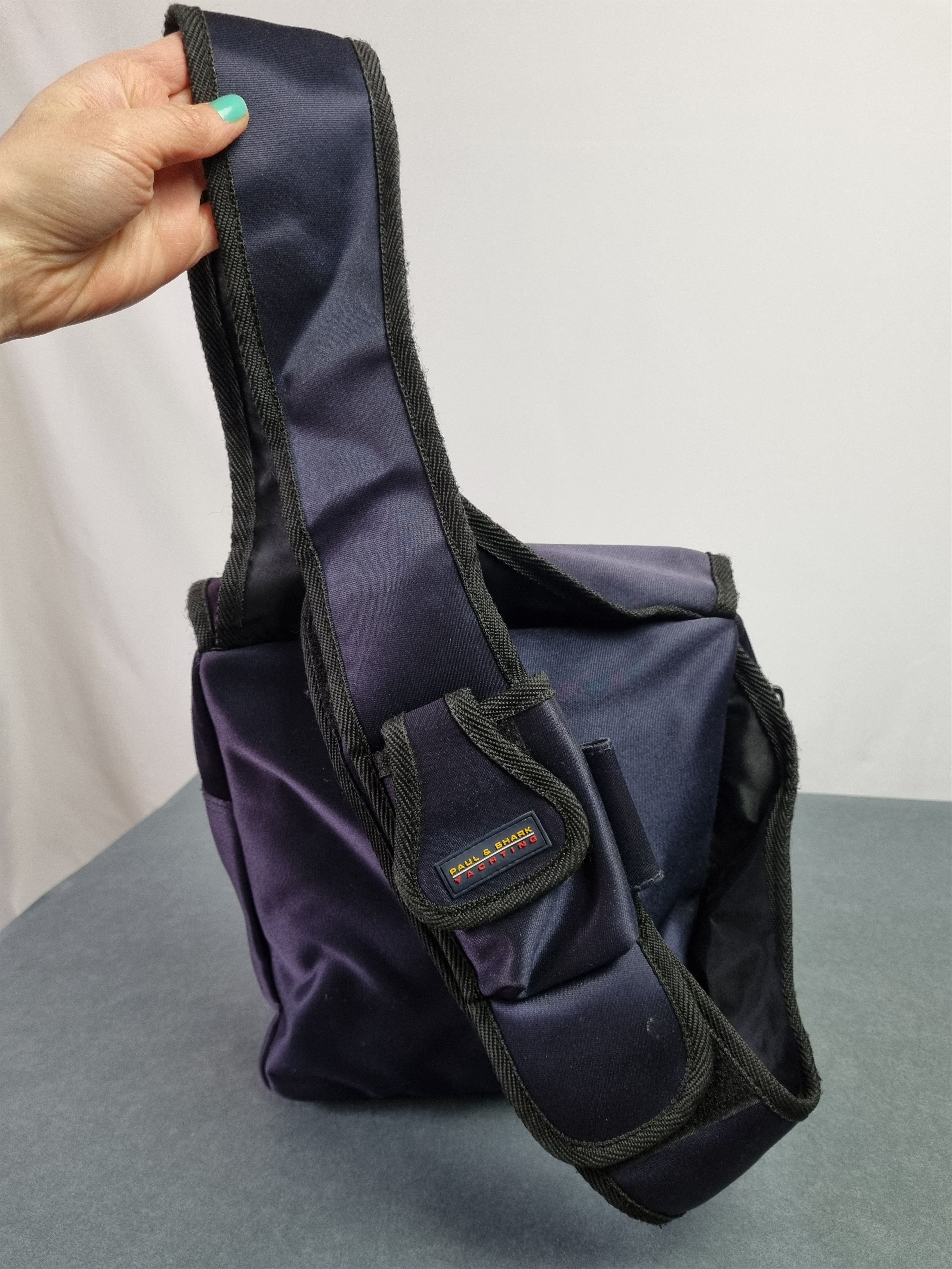 Paul & Shark × Vintage Paul & Shark Nylon Vintage Sling Utility Bag Size ONE SIZE - 10 Thumbnail