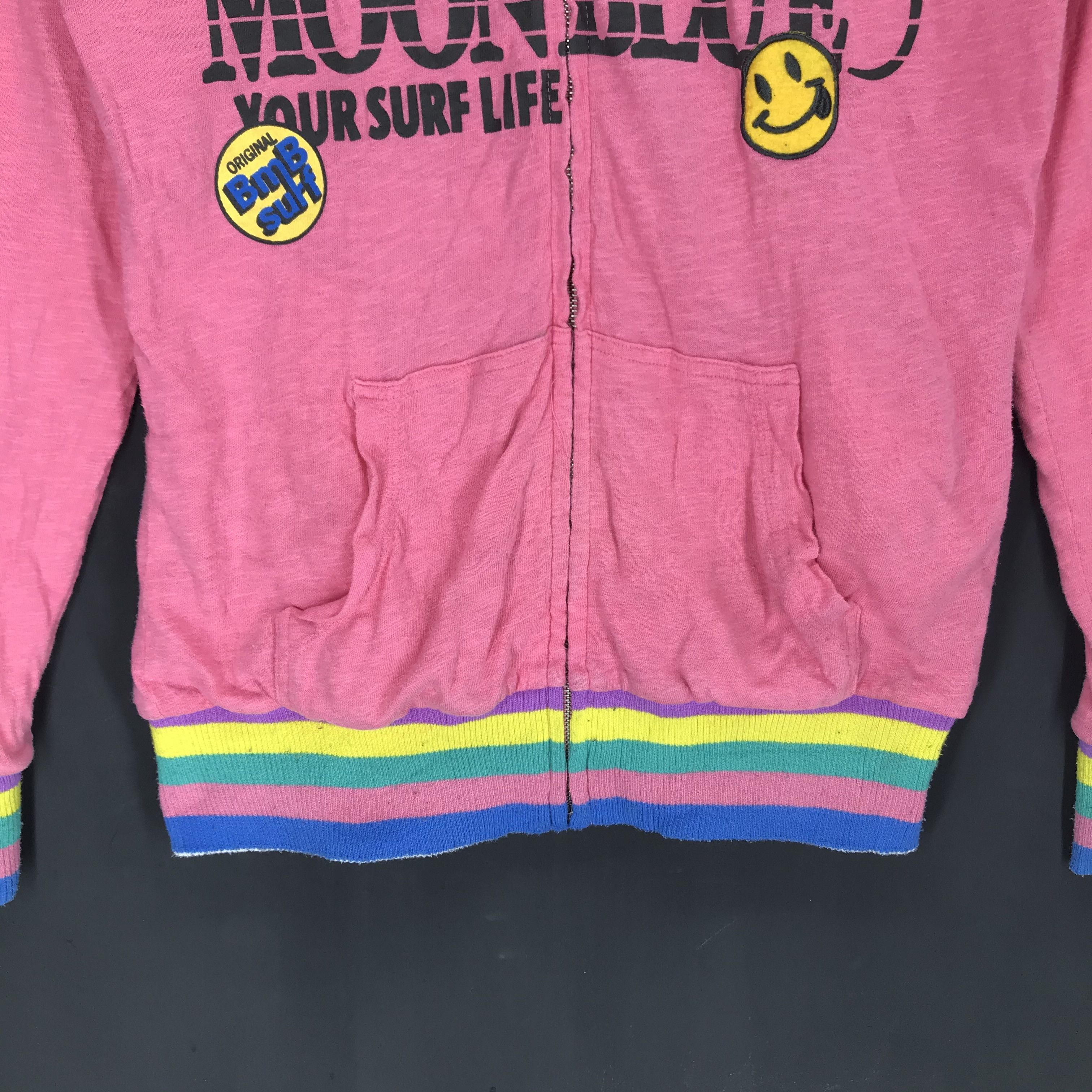 Japanese Brand Blue Moon Blue Fullprint Zip Up Hoodie #2752-106 Size S / US 4 / IT 40 - 4 Thumbnail