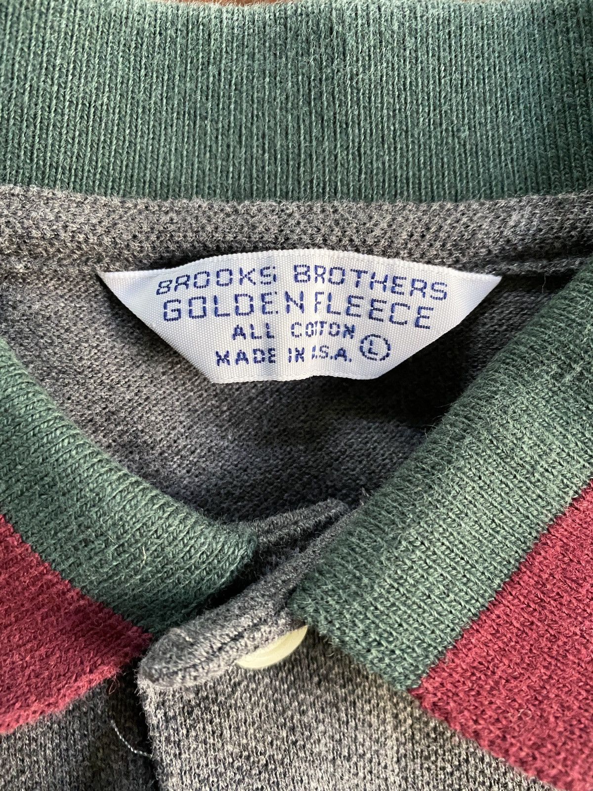 Brooks Brothers Vintage 90’s Brooks Brothers Golden Fleece Polo Size US L / EU 52-54 / 3 - 7 Thumbnail