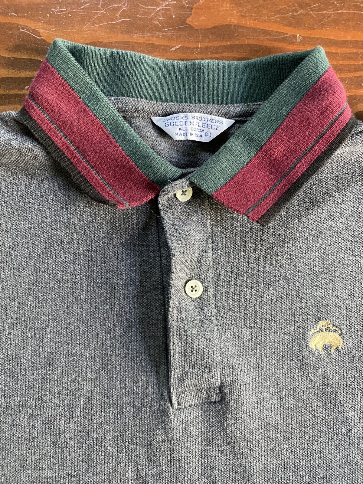 Brooks Brothers Vintage 90’s Brooks Brothers Golden Fleece Polo Size US L / EU 52-54 / 3 - 6 Thumbnail