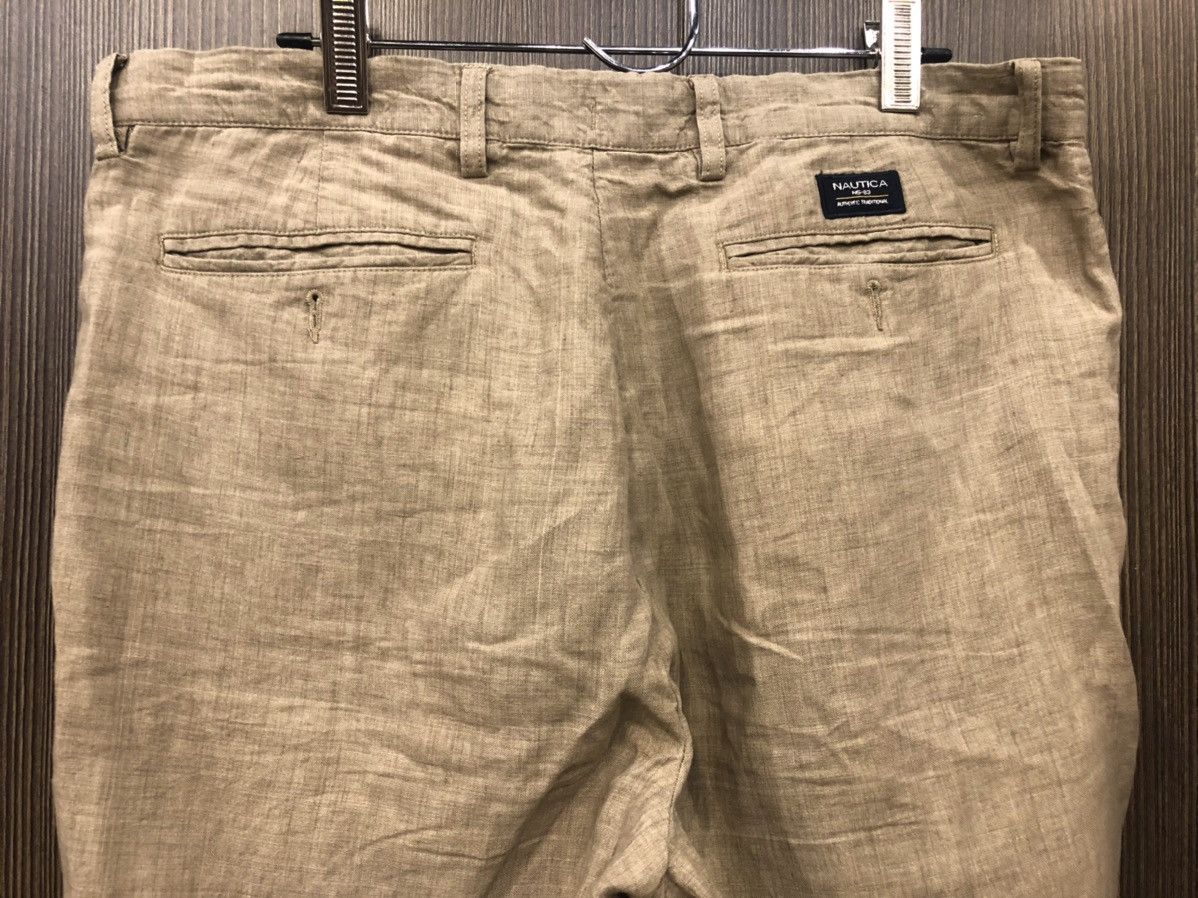 Nautica nautica rigger 100% linen Size US 37 - 5 Thumbnail