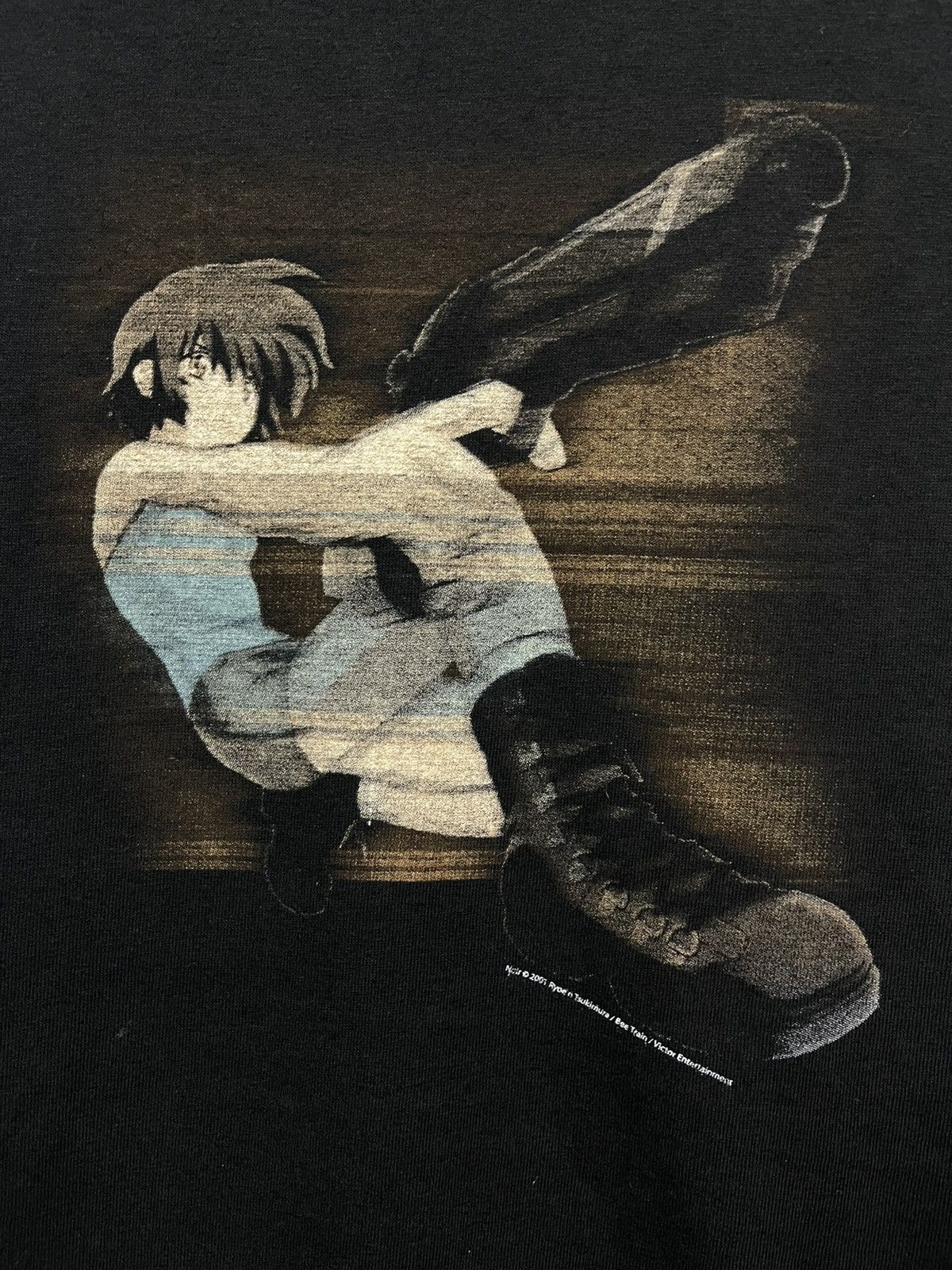Anime Rare Vintage Noir Adv Films Anime Japanese Shirt Size US XL / EU 56 / 4 - 2 Thumbnail