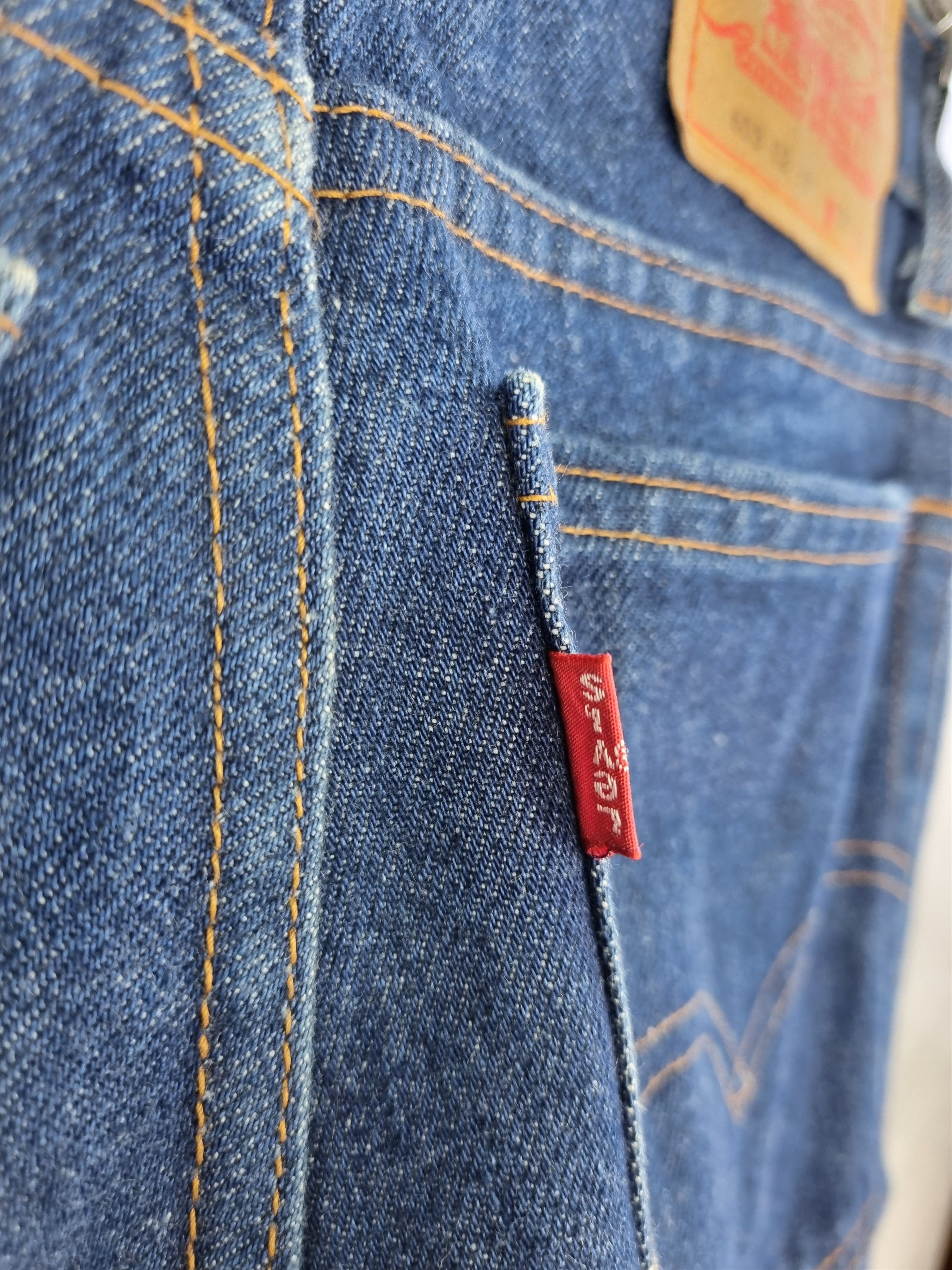 Cowboy Equipment × Levi's Rare 80s Flared Cowboy Levis 603 Denim Jeans Size US 32 / EU 48 - 13 Thumbnail