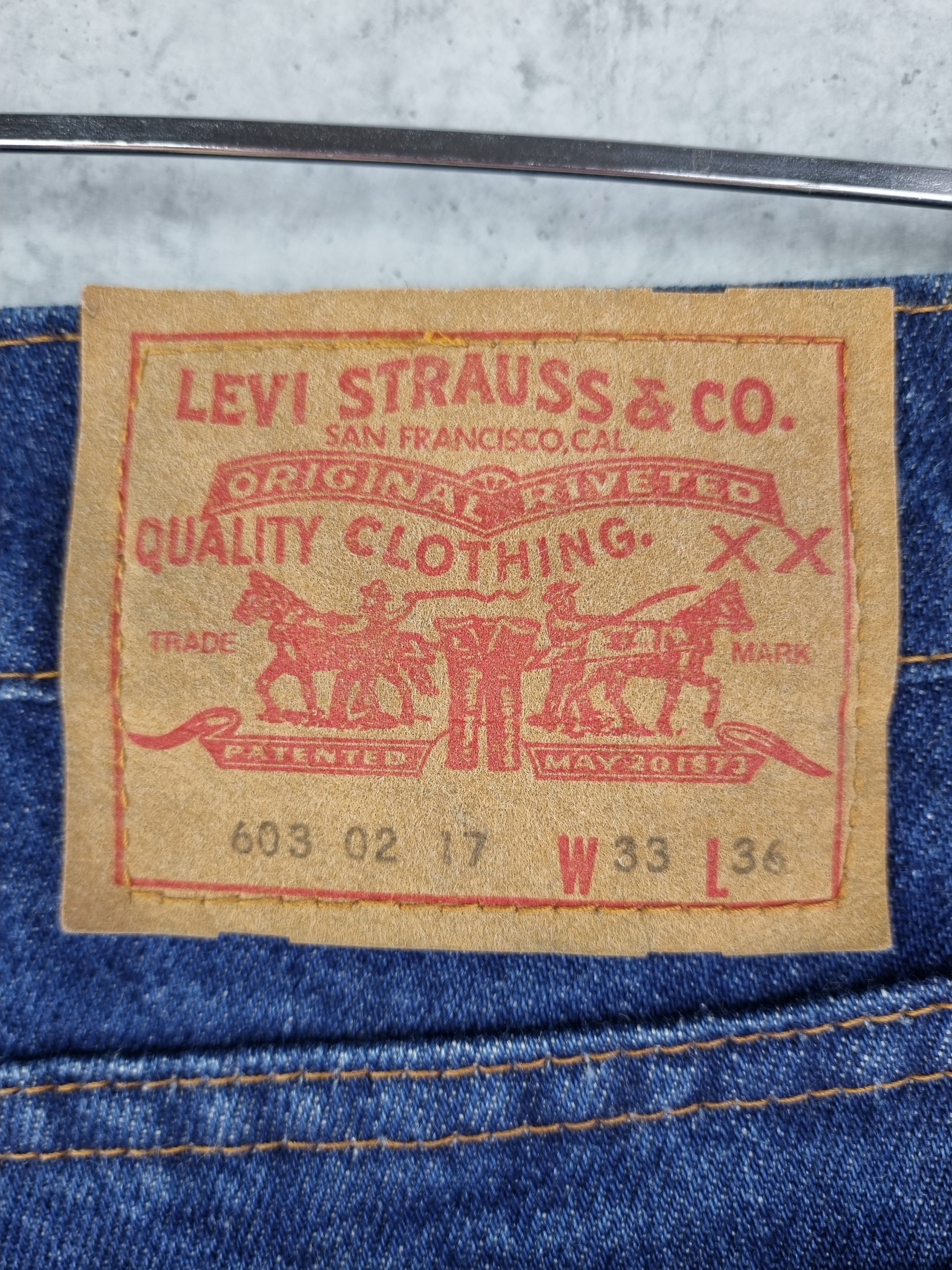Cowboy Equipment × Levi's Rare 80s Flared Cowboy Levis 603 Denim Jeans Size US 32 / EU 48 - 6 Thumbnail