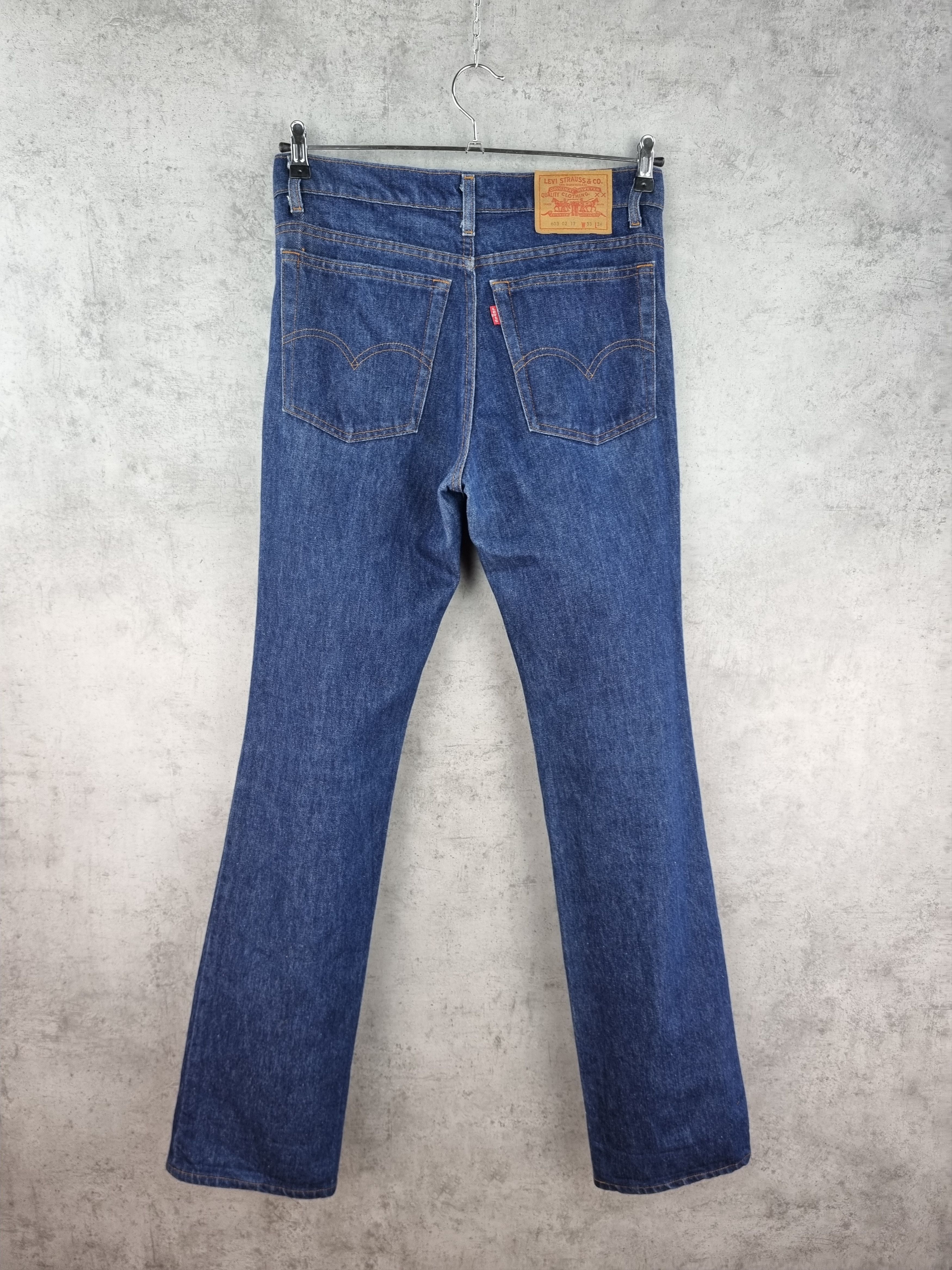 Cowboy Equipment × Levi's Rare 80s Flared Cowboy Levis 603 Denim Jeans Size US 32 / EU 48 - 1 Thumbnail