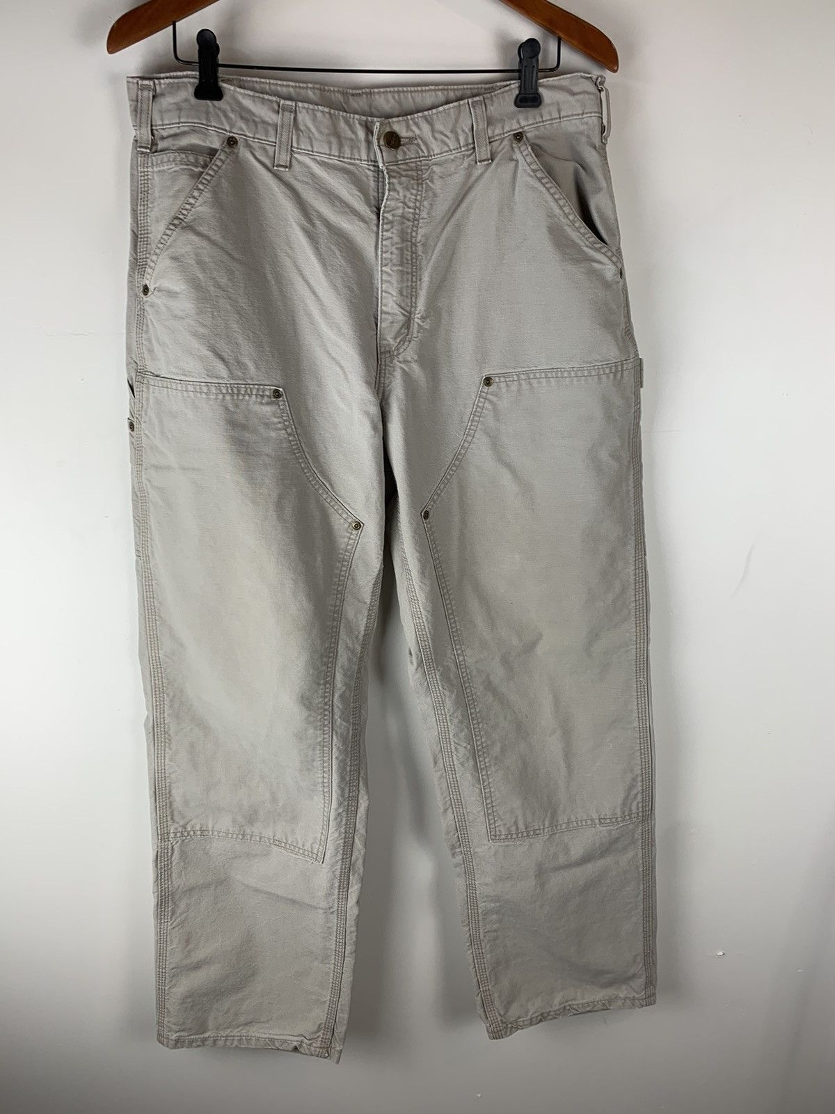 Carhartt Vintage carhartt doubleknee pants Size US 34 / EU 50 - 1 Thumbnail