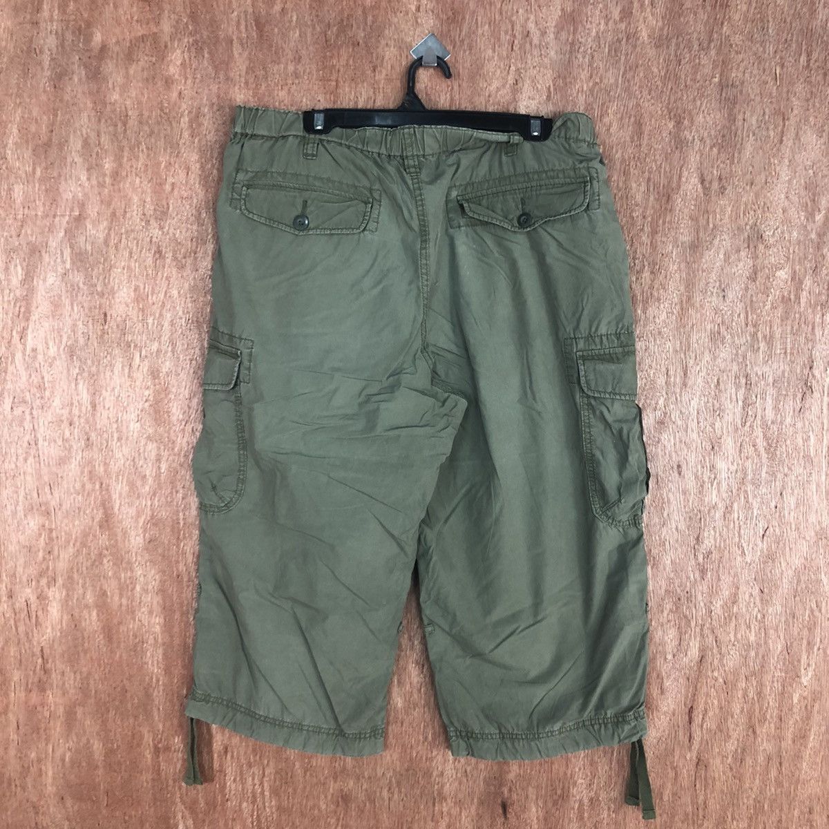 Japanese Brand × Uniqlo Uniqlo japan multipocket Green Short Pants #2326 Size US 36 / EU 52 - 10 Thumbnail