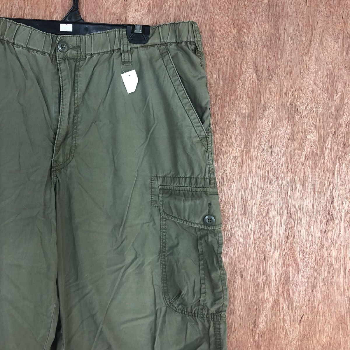 Japanese Brand × Uniqlo Uniqlo japan multipocket Green Short Pants #2326 Size US 36 / EU 52 - 4 Thumbnail