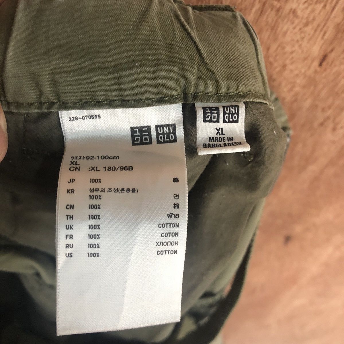 Japanese Brand × Uniqlo Uniqlo japan multipocket Green Short Pants #2326 Size US 36 / EU 52 - 11 Thumbnail
