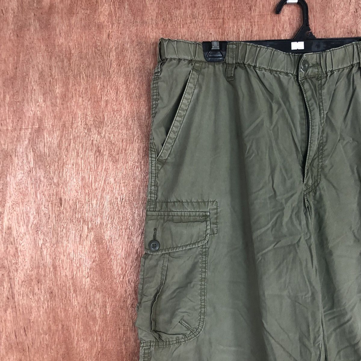 Japanese Brand × Uniqlo Uniqlo japan multipocket Green Short Pants #2326 Size US 36 / EU 52 - 5 Thumbnail