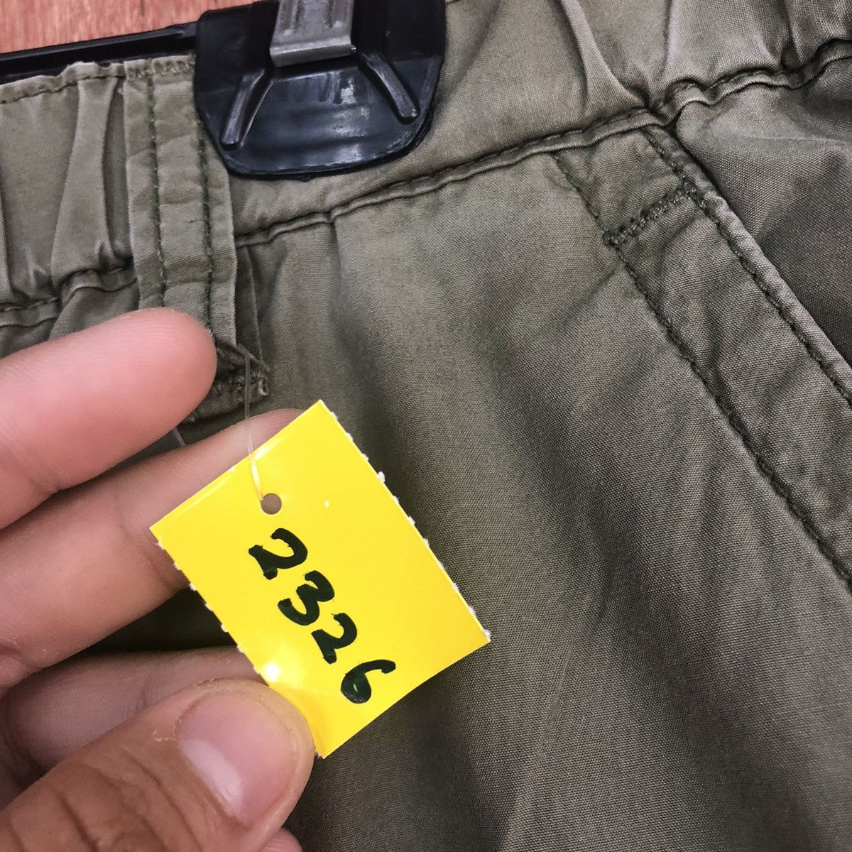 Japanese Brand × Uniqlo Uniqlo japan multipocket Green Short Pants #2326 Size US 36 / EU 52 - 6 Thumbnail