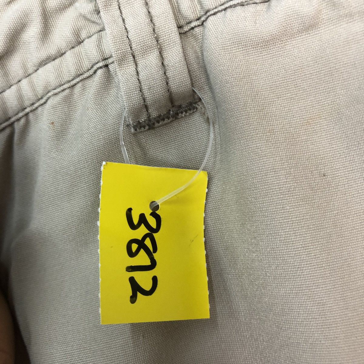 Japanese Brand Hill Crop Cream Multipocket Tactical Cargo Pants #3812 Size US 33 - 7 Thumbnail