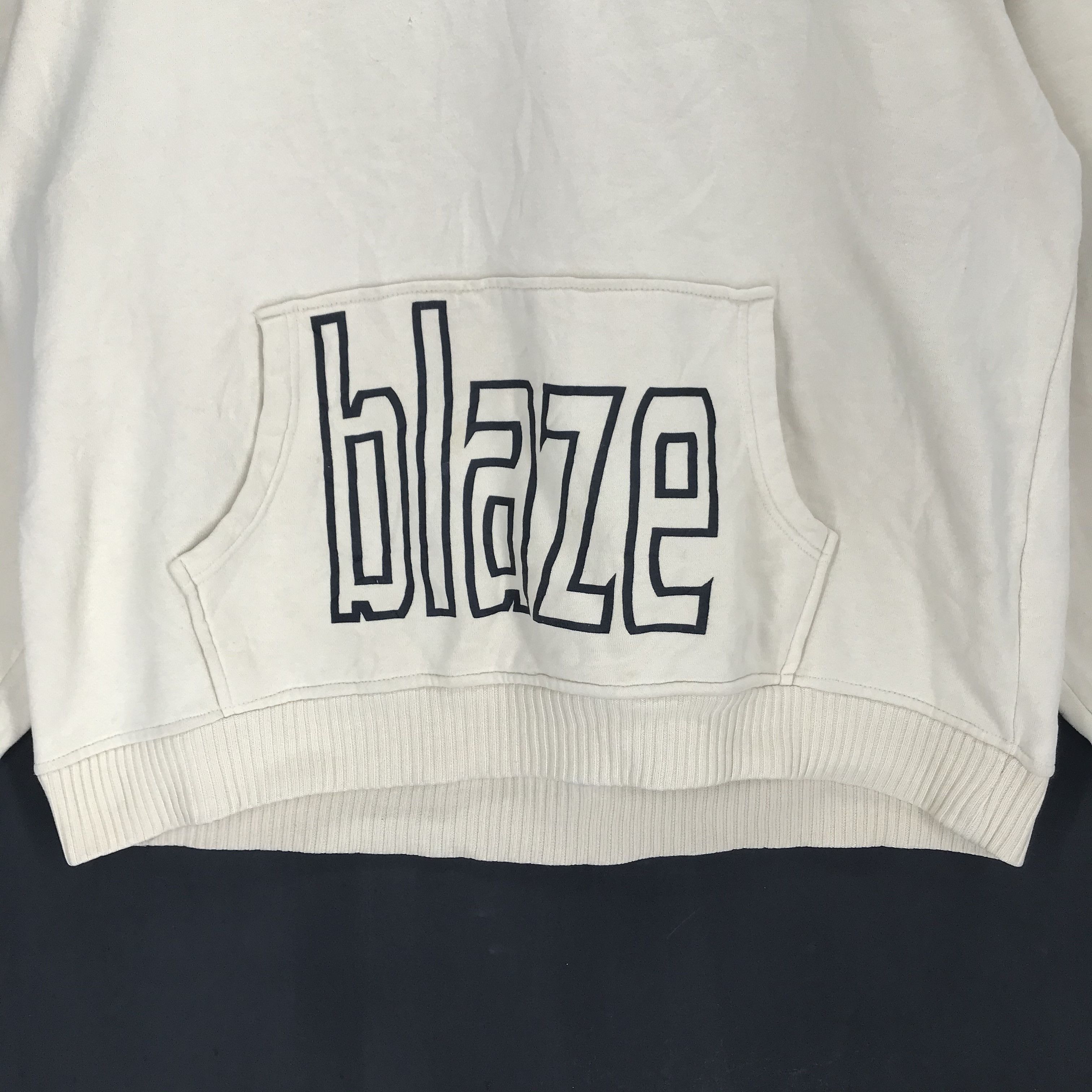 Japanese Brand AB Tech Blaze Big Logo Pullover Hoodies #2747-106 Size US L / EU 52-54 / 3 - 5 Thumbnail