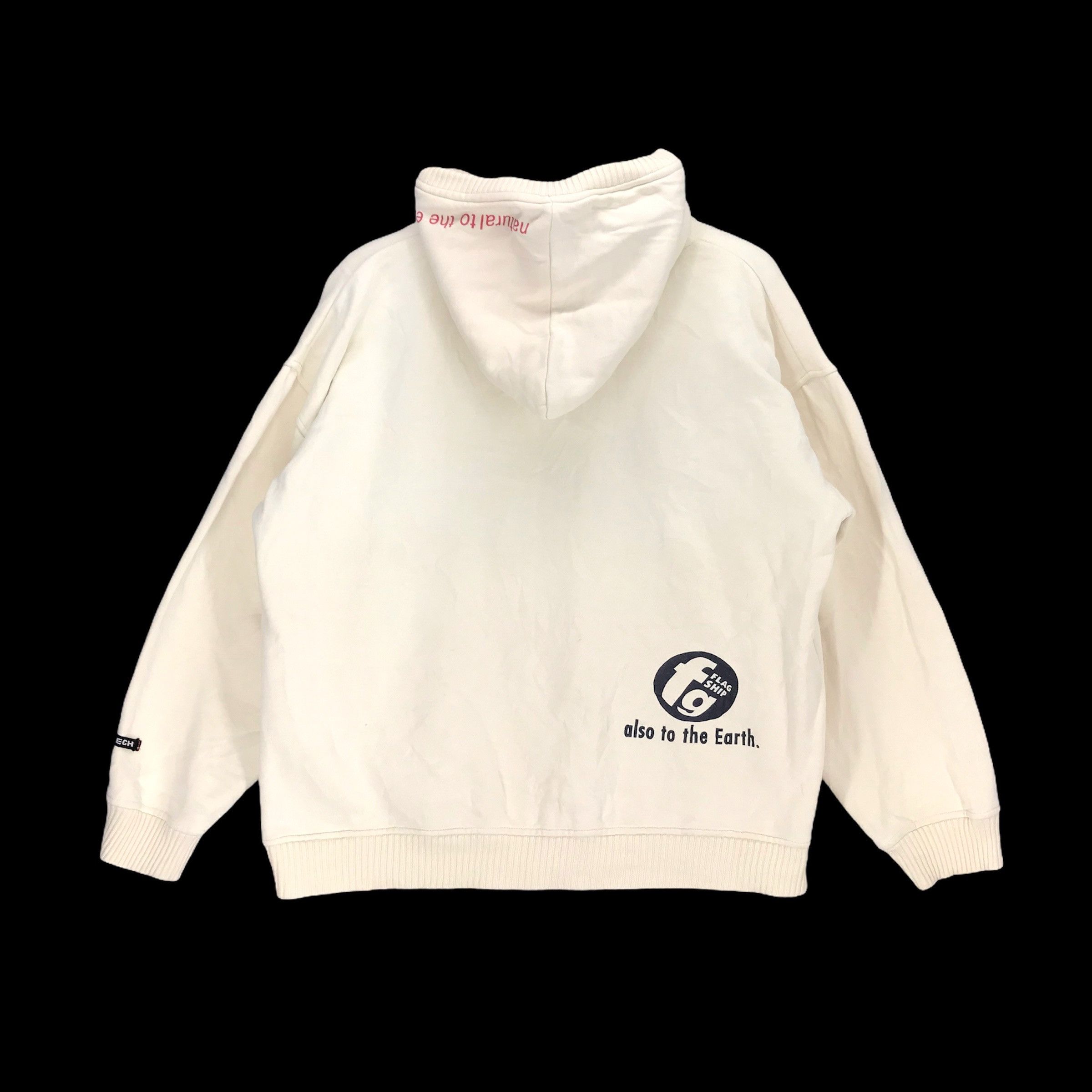 Japanese Brand AB Tech Blaze Big Logo Pullover Hoodies #2747-106 Size US L / EU 52-54 / 3 - 9 Thumbnail