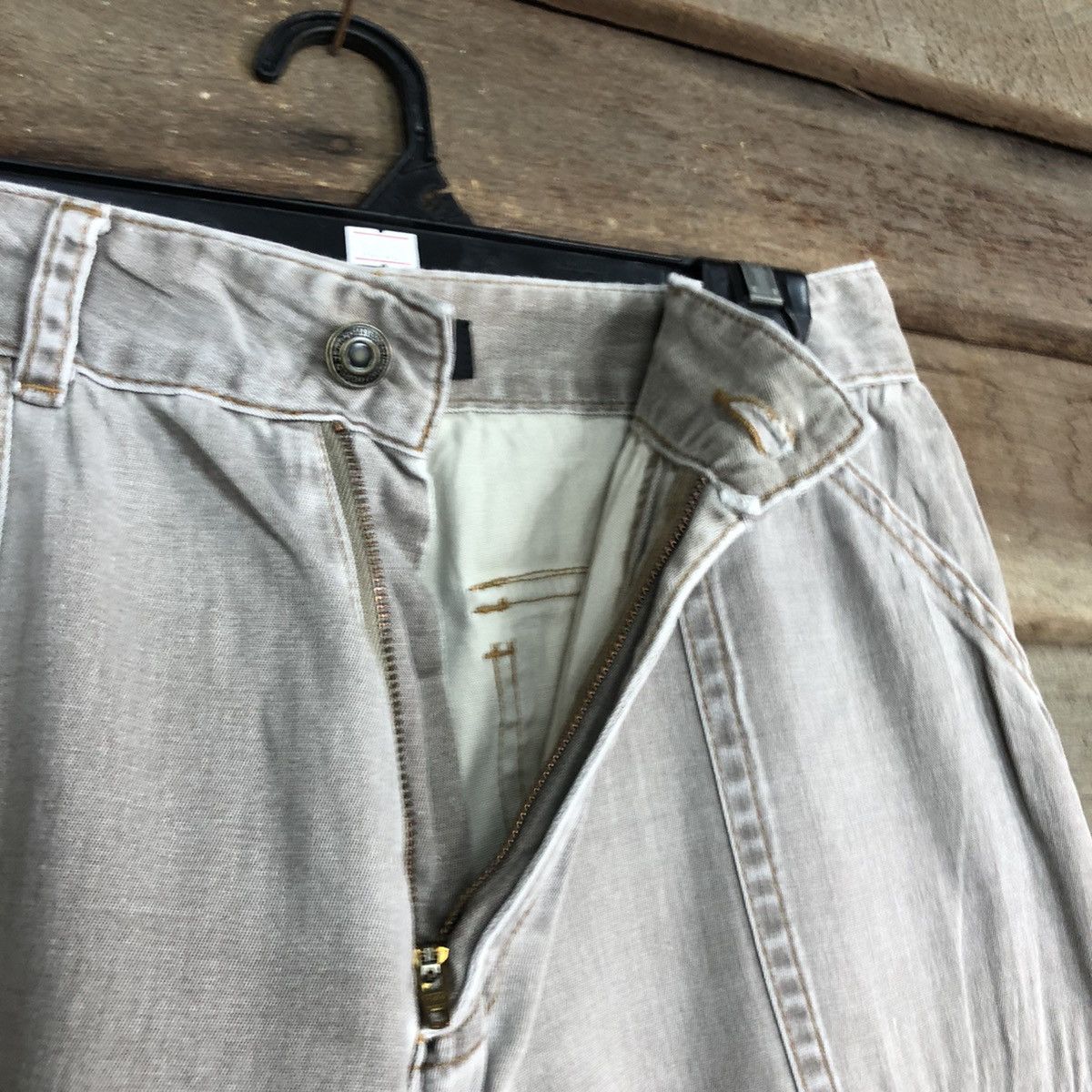 Japanese Brand Live Claire Grey Multipocket Tactical Cargo Pants #c990 Size US 26 / EU 42 - 7 Thumbnail