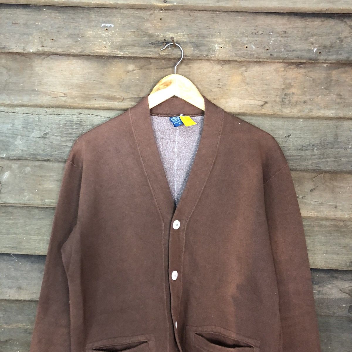 Vintage Good On vintage usa Brown Cardigan #3745 Size US M / EU 48-50 / 2 - 9 Thumbnail