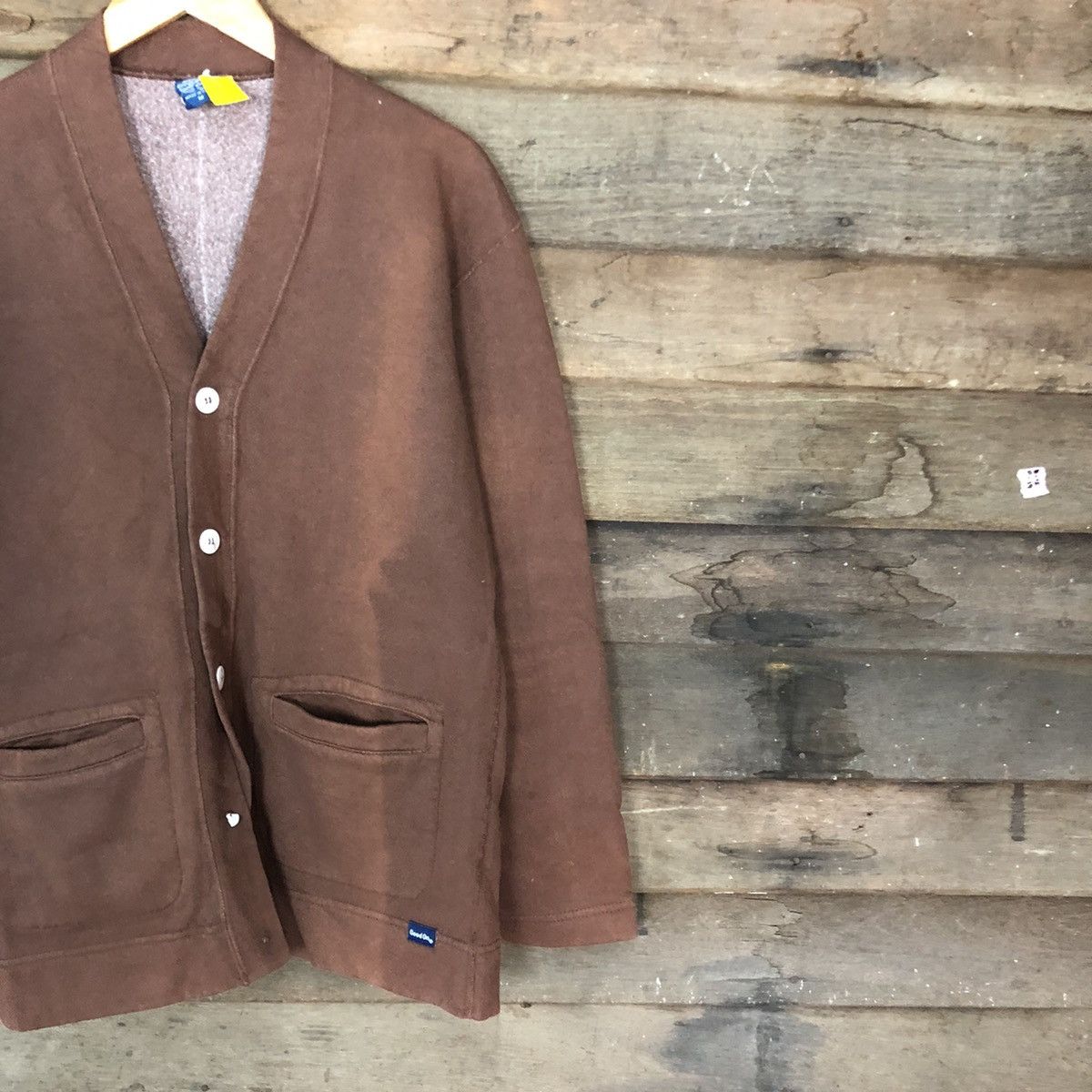 Vintage Good On vintage usa Brown Cardigan #3745 Size US M / EU 48-50 / 2 - 5 Thumbnail
