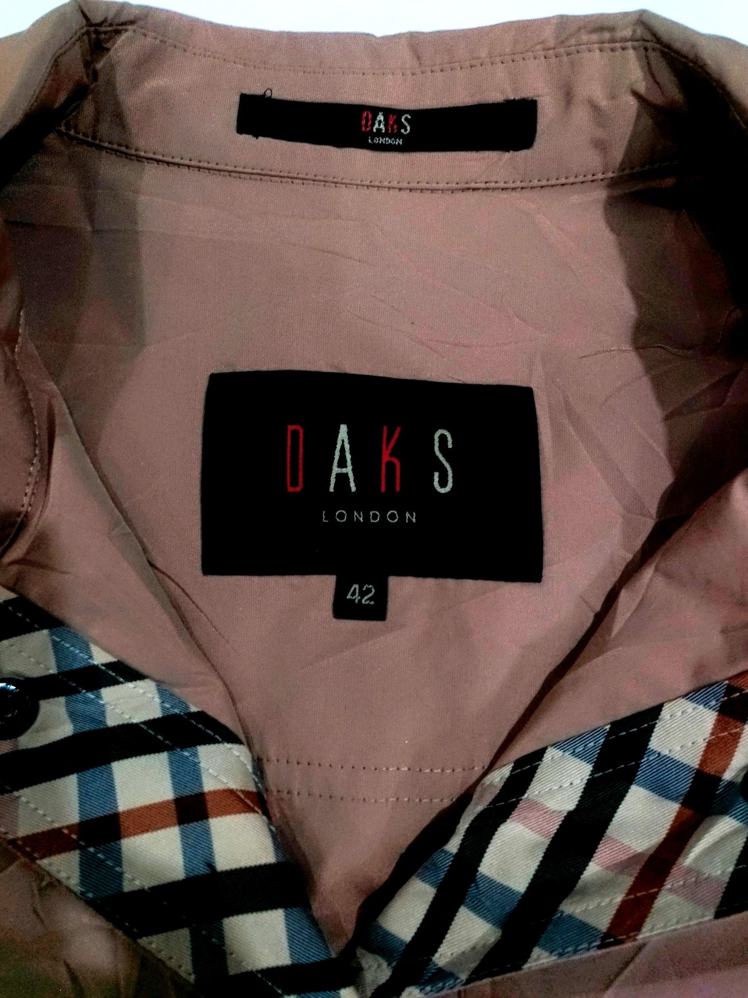 DAKS × Designer RARE! DAKS LONDON MADE IN JAPAN LONG LIGHT JACKET Size L / US 10 / IT 46 - 4 Thumbnail