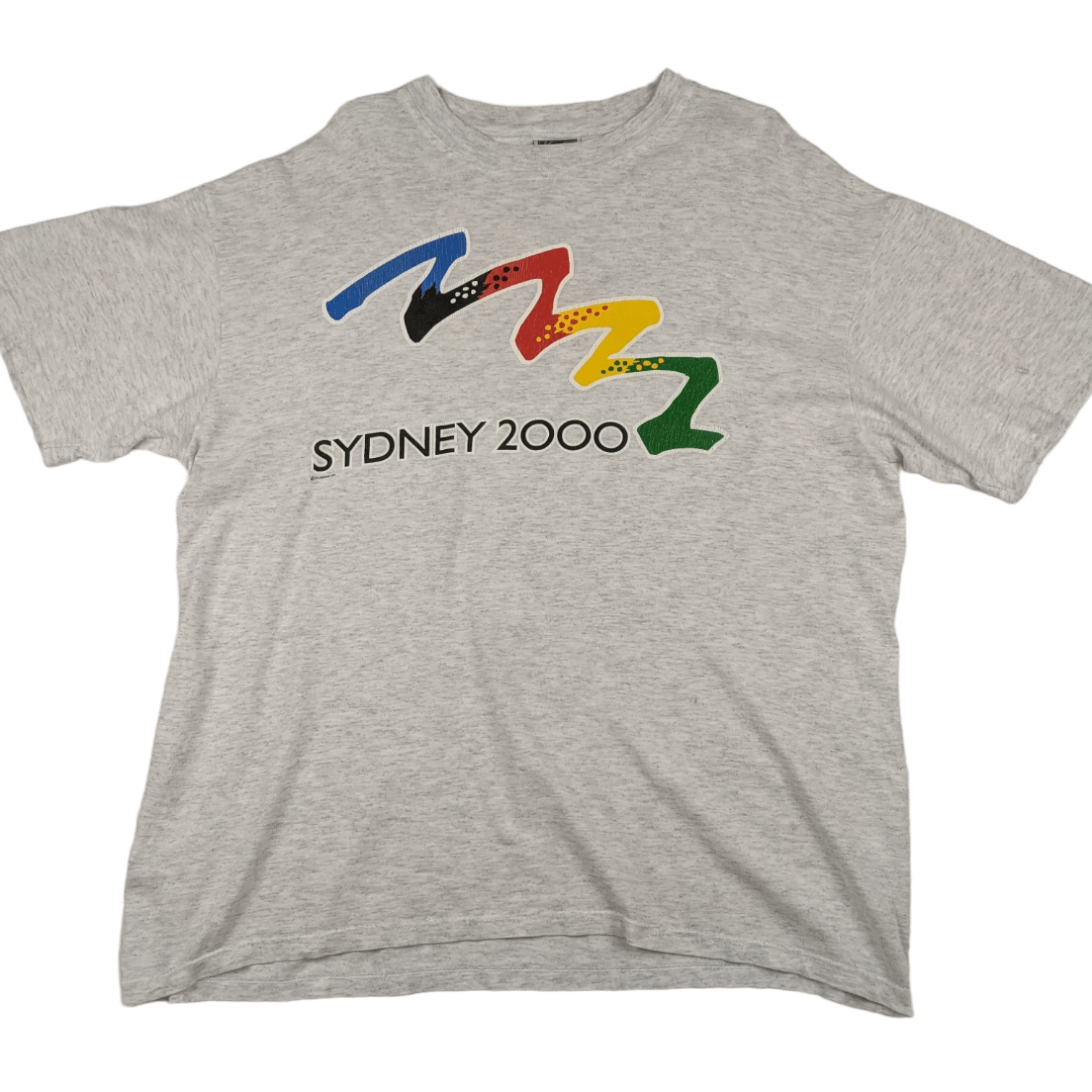 Man Made In Australia Vintage 2000 SYDNEY OLYMPIC Games T-Shirt Size US L / EU 52-54 / 3 - 2 Thumbnail