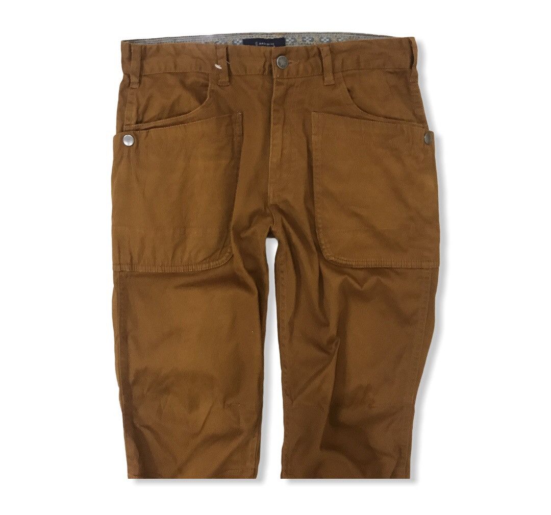 RAGEBLUE Rageblue Three Quarter Multipocket Cargo Pants Size US 31 - 2 Thumbnail