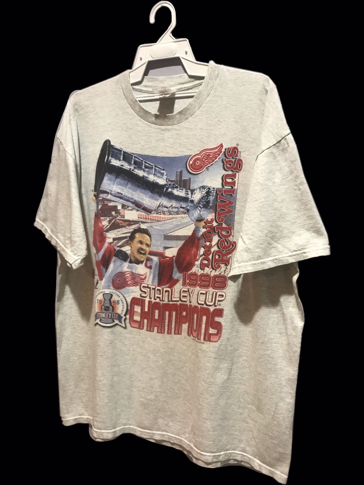 NHL Vintage 1998 Steve Yzerman Tribute Stanley Cup Champions Size US XL / EU 56 / 4 - 3 Thumbnail