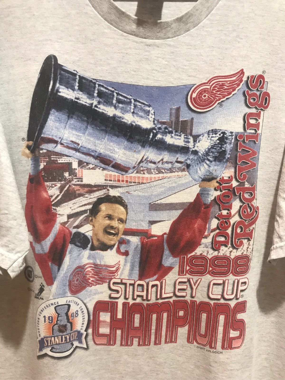 NHL Vintage 1998 Steve Yzerman Tribute Stanley Cup Champions Size US XL / EU 56 / 4 - 5 Thumbnail
