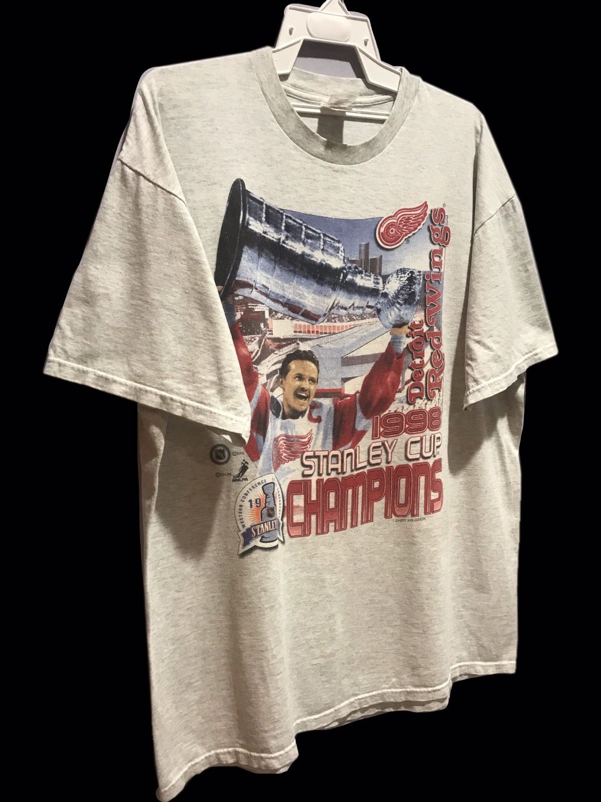 NHL Vintage 1998 Steve Yzerman Tribute Stanley Cup Champions Size US XL / EU 56 / 4 - 4 Thumbnail