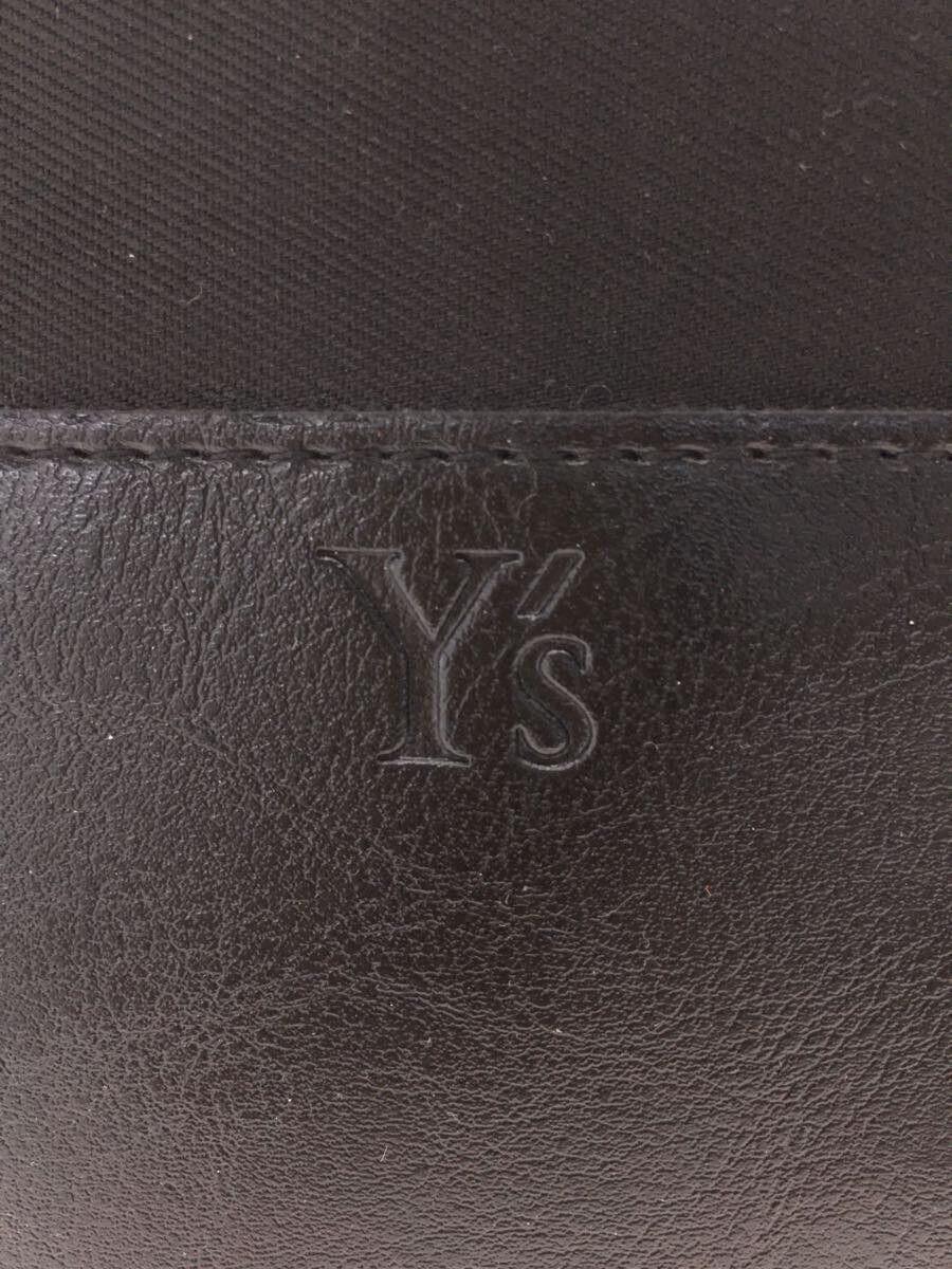 Y's × Yohji Yamamoto Leather Canvas Tote Bag Size ONE SIZE - 6 Thumbnail