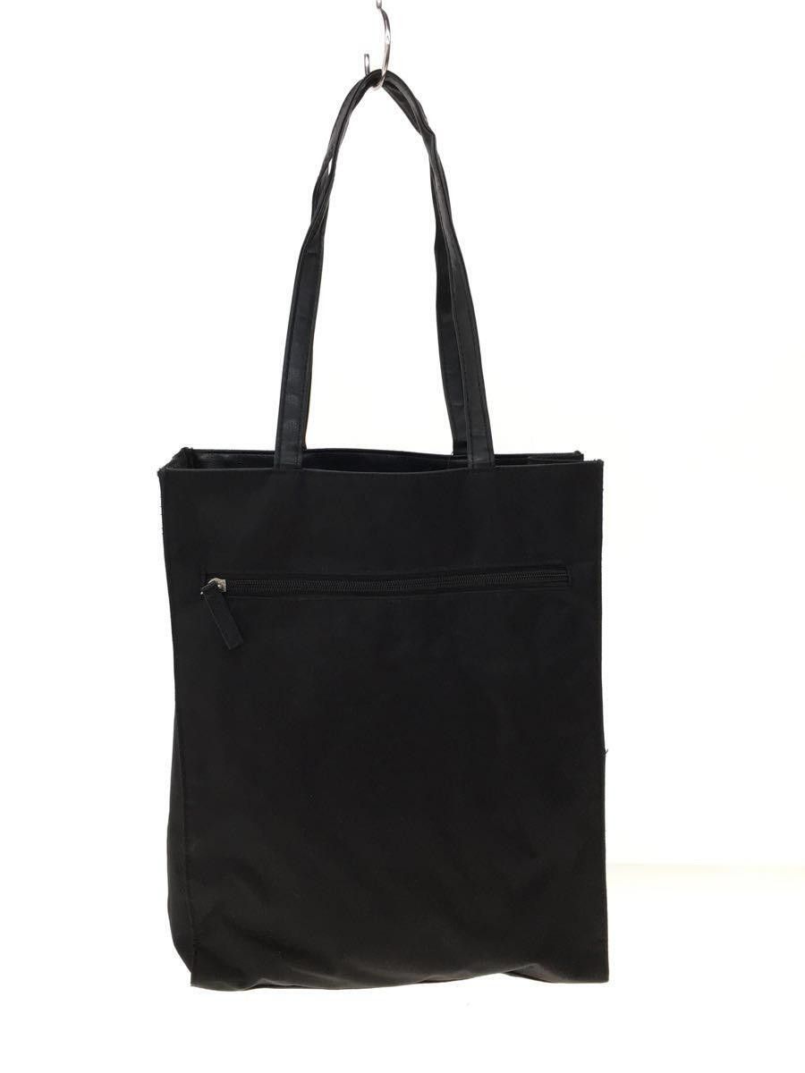 Y's × Yohji Yamamoto Leather Canvas Tote Bag Size ONE SIZE - 4 Thumbnail