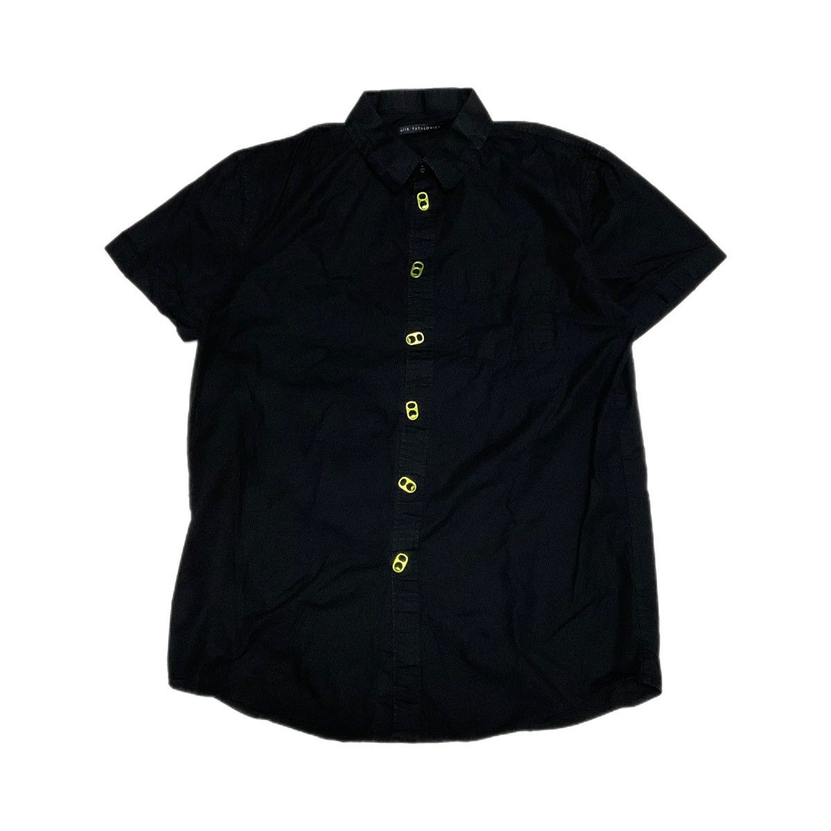 image of Aris Tatalovich Soda Tab Shirt 2020 Size 2 in Black, Men's