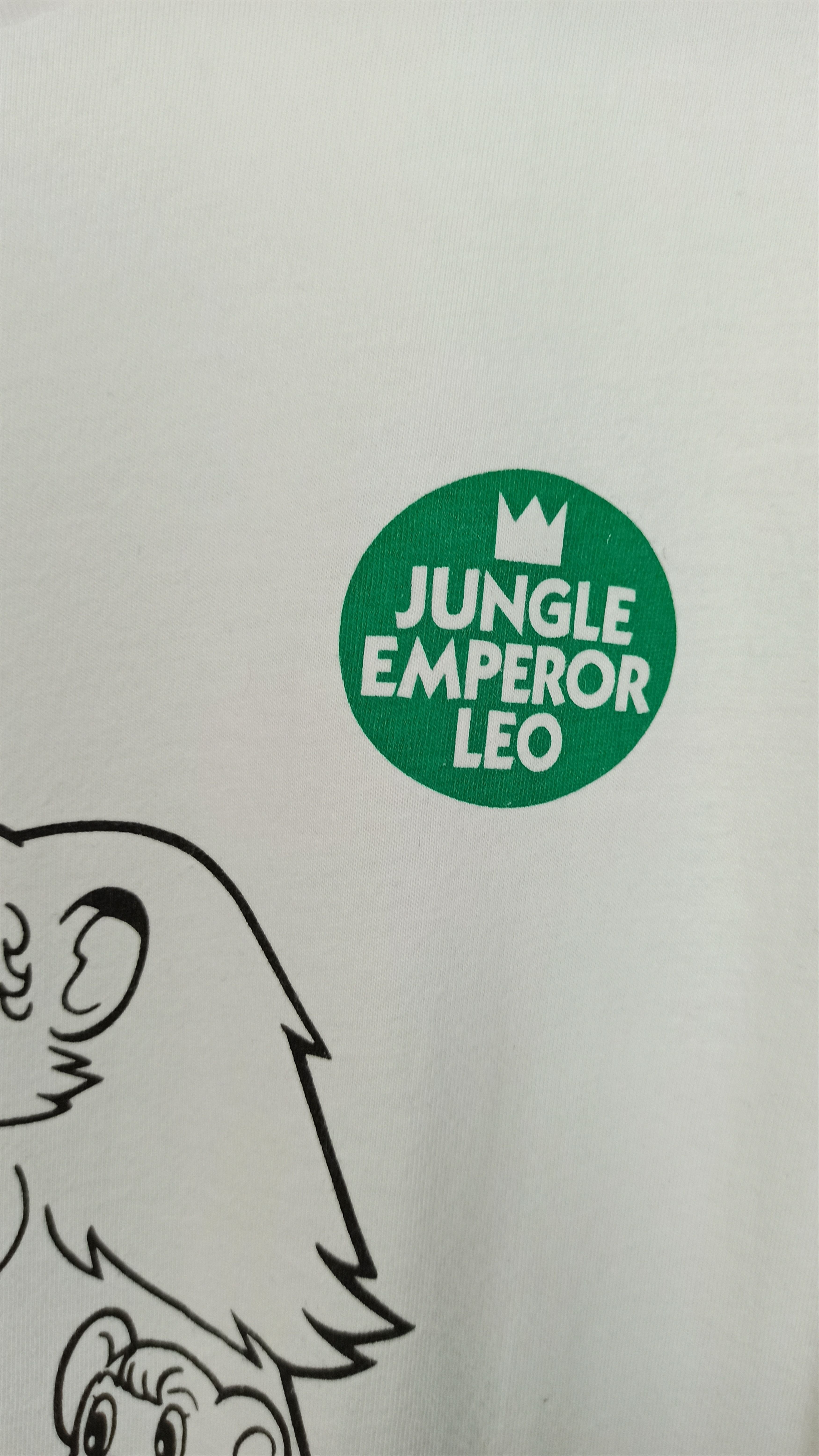 Anime 🔥 The Lion King Jungle Emperor Leo X Uniqlo Movie T Shirt Size US XL / EU 56 / 4 - 3 Thumbnail