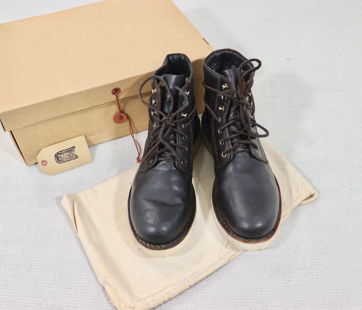 Visvim ICT Virgil Boots Folk（Kngr）US9 Dk.Mud - Footwear