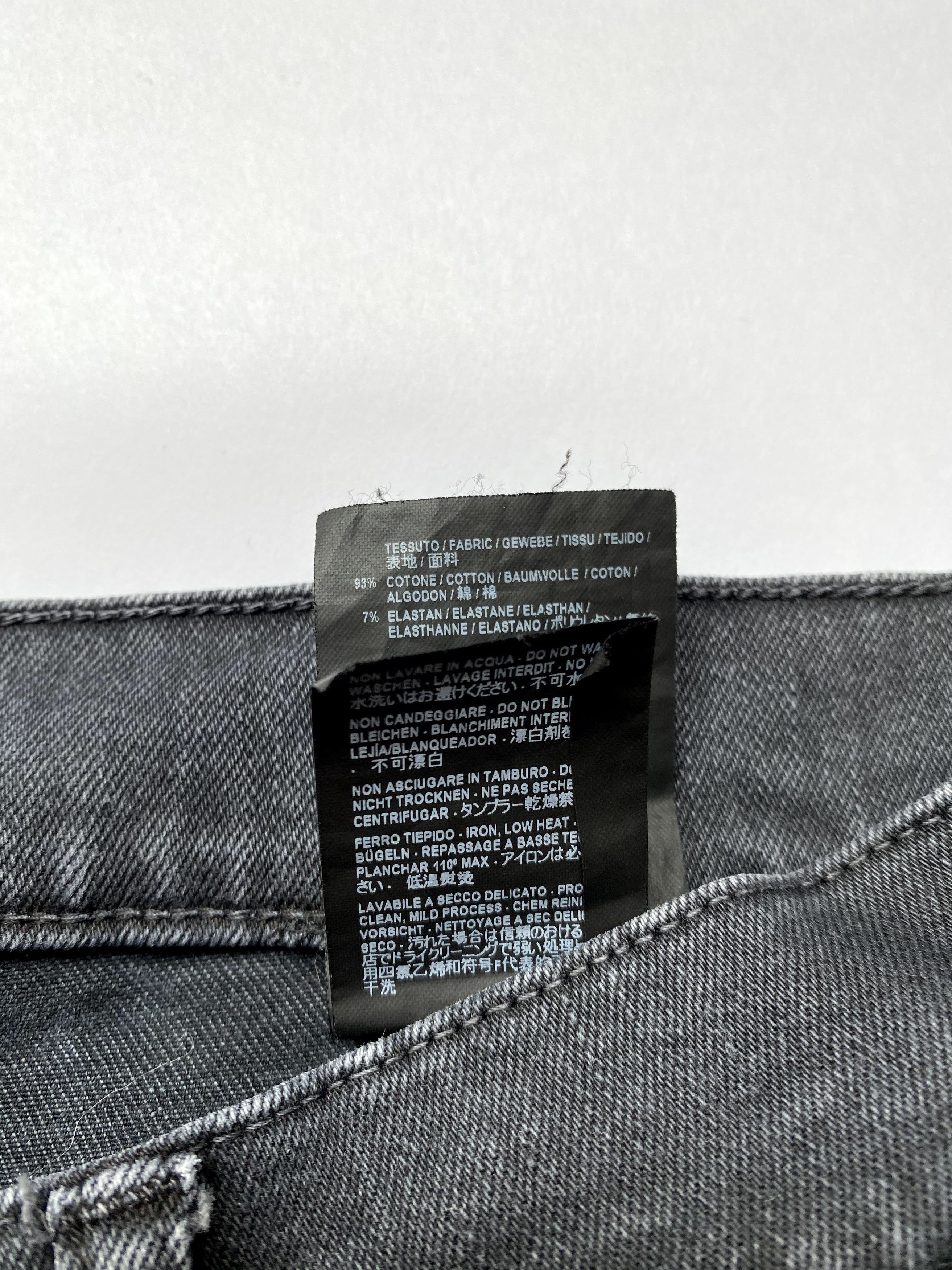 Balenciaga ⚡️QUICK SALE⚡️ 2017 Balenciaga by Demna Black Jeans Denim Size 29" - 5 Thumbnail
