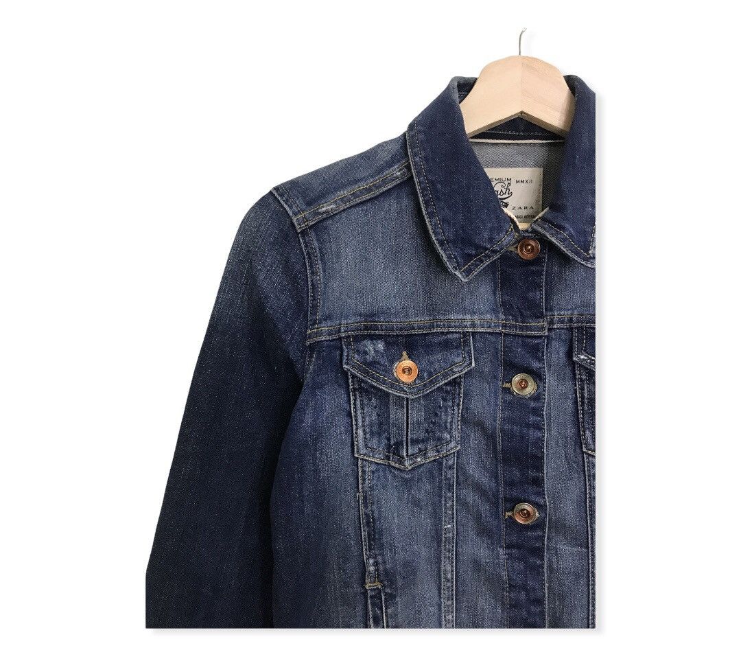Other Zara Trucker Denim Jacket 🧥 Size US S / EU 44-46 / 1 - 7 Thumbnail