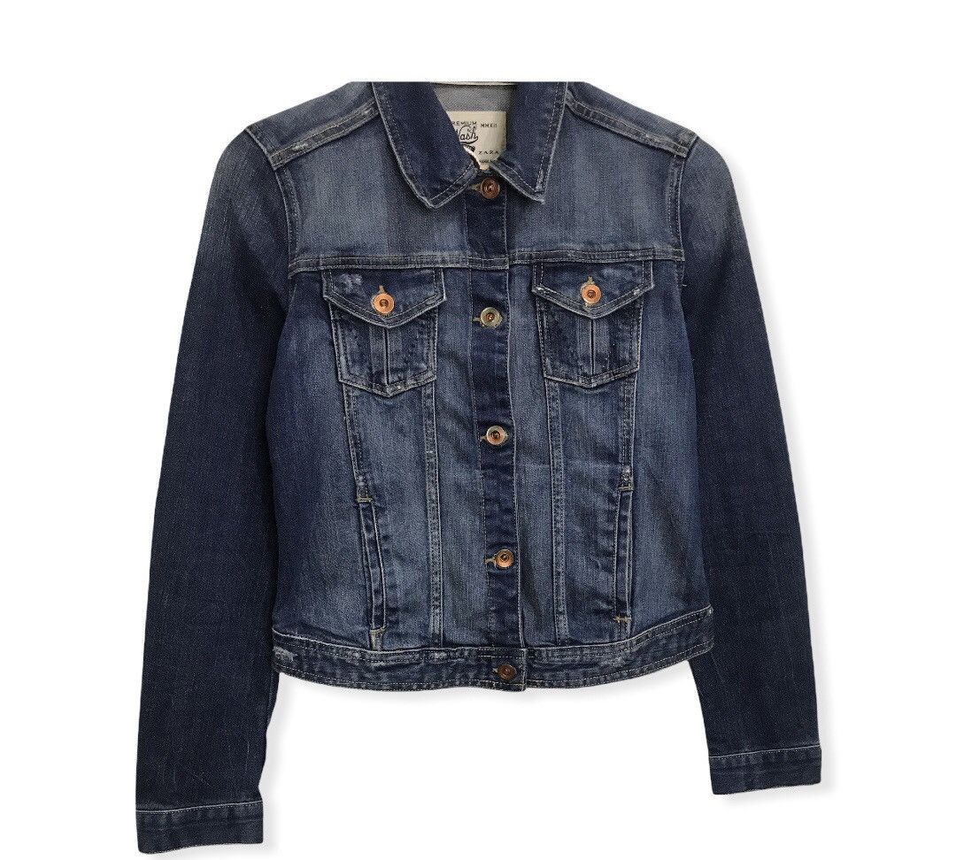 Other Zara Trucker Denim Jacket 🧥 Size US S / EU 44-46 / 1 - 3 Thumbnail
