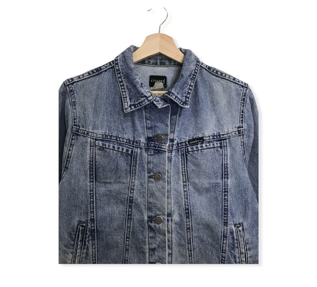 Lee Vintage Riveted By Lee Denim Jacket 🧥 Size US S / EU 44-46 / 1 - 4 Thumbnail
