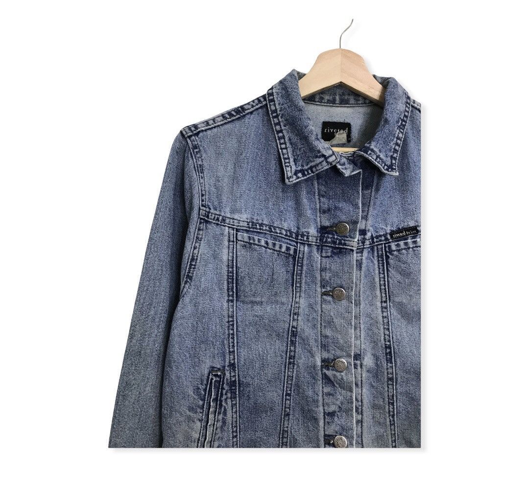 Lee Vintage Riveted By Lee Denim Jacket 🧥 Size US S / EU 44-46 / 1 - 3 Thumbnail