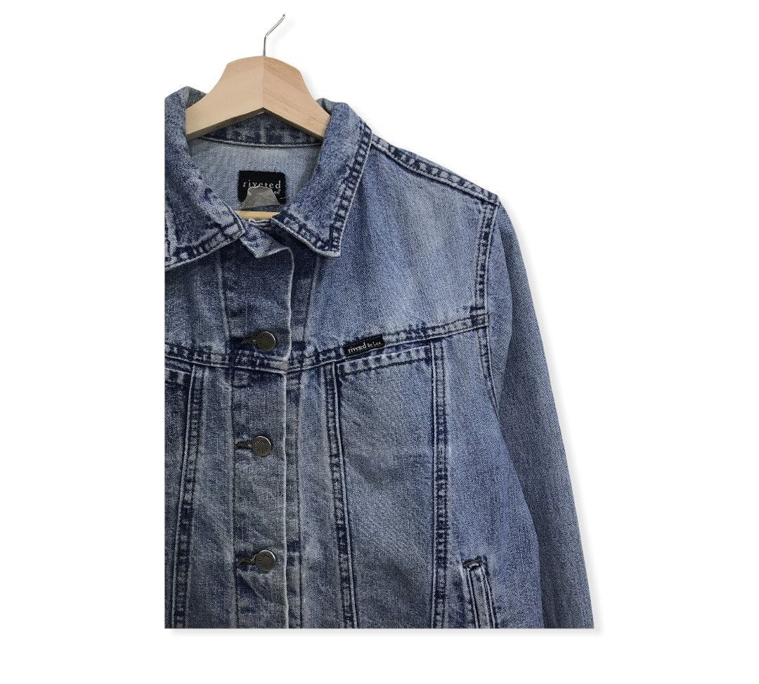 Lee Vintage Riveted By Lee Denim Jacket 🧥 Size US S / EU 44-46 / 1 - 2 Thumbnail