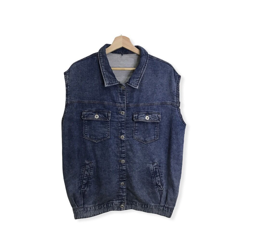 Japanese Brand Japanese Brand Sirmione Denim Jacket Size US L / EU 52-54 / 3 - 1 Thumbnail