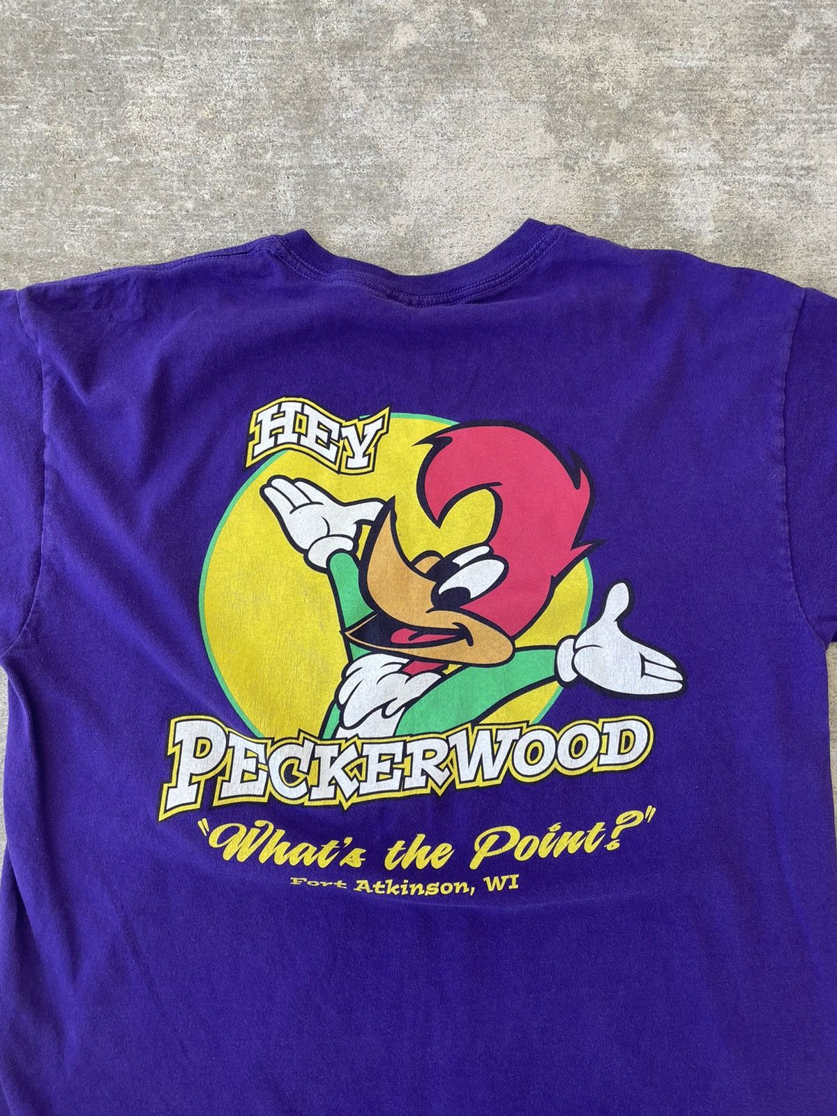 Vintage Vintage “Peckerwood” Graphic Cartoon Print Tee Shirt Size US M / EU 48-50 / 2 - 2 Thumbnail
