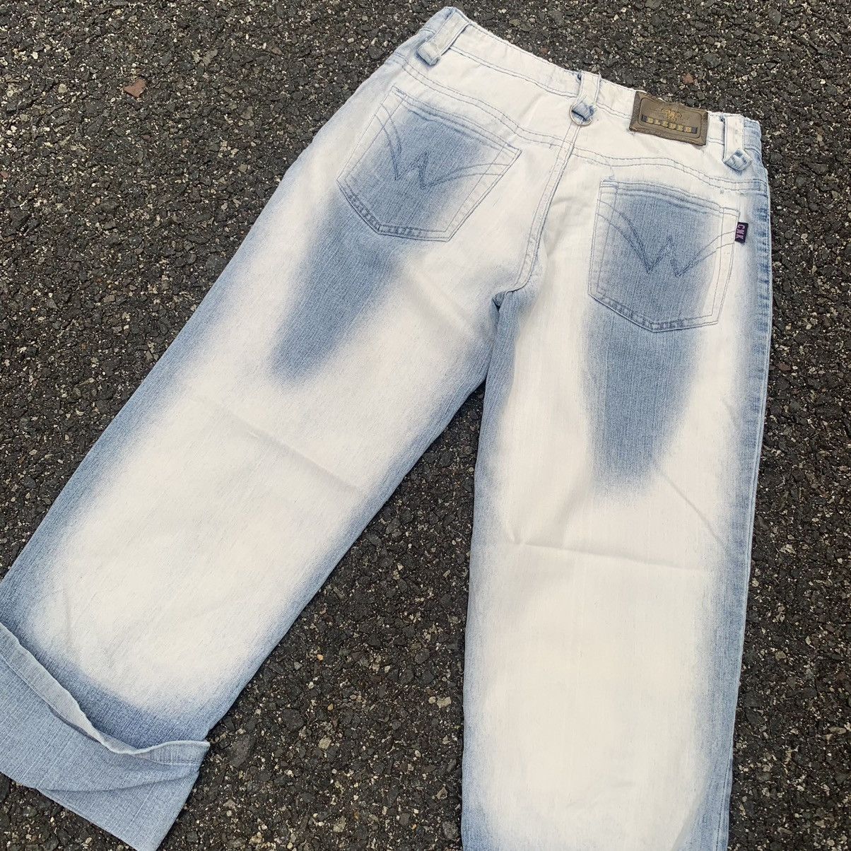 Japanese Brand Clever Monkey Sun Faded Jeans Ankle Pants Size US 27 - 9 Thumbnail