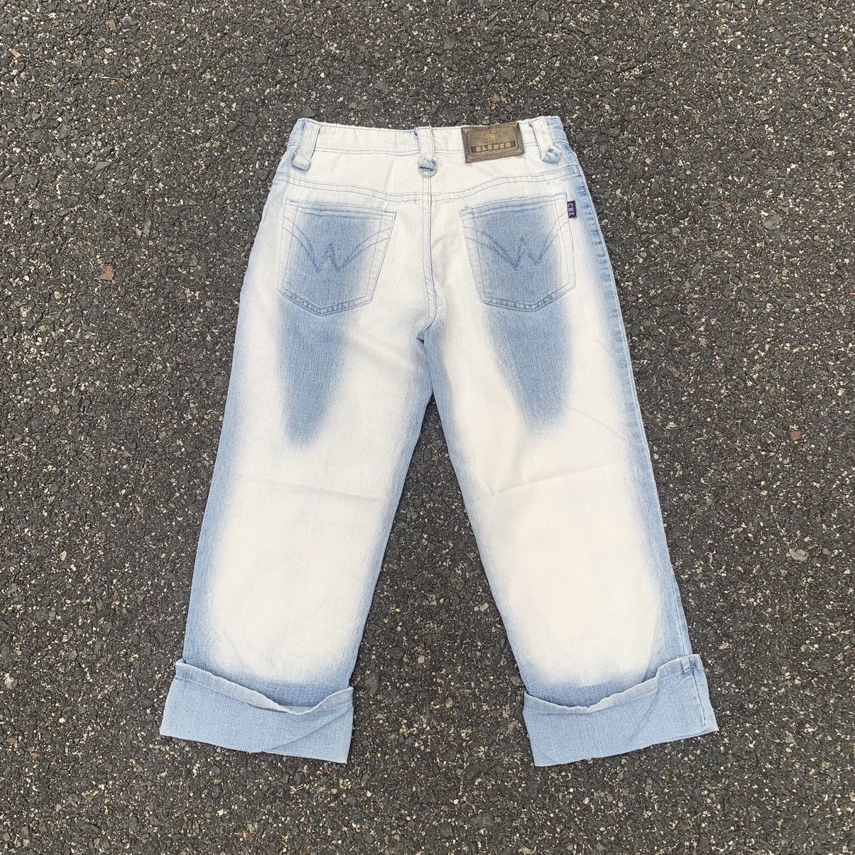 Japanese Brand Clever Monkey Sun Faded Jeans Ankle Pants Size US 27 - 8 Thumbnail