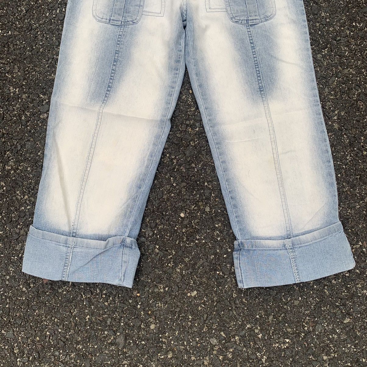 Japanese Brand Clever Monkey Sun Faded Jeans Ankle Pants Size US 27 - 3 Thumbnail
