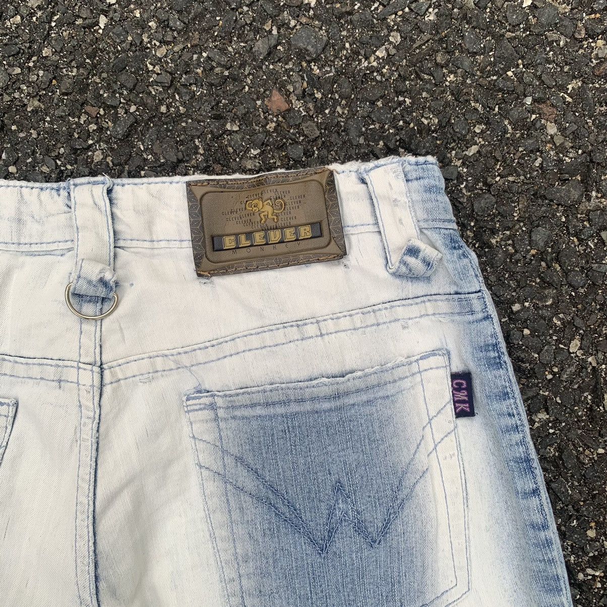 Japanese Brand Clever Monkey Sun Faded Jeans Ankle Pants Size US 27 - 10 Thumbnail