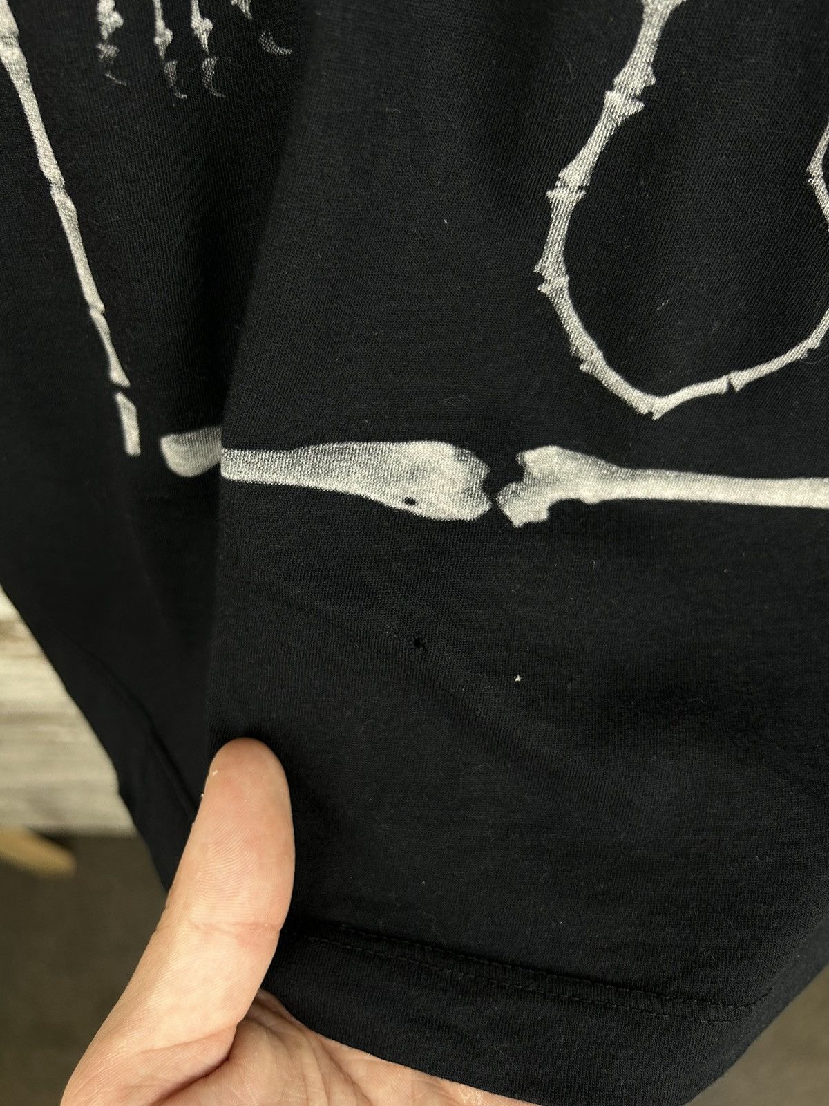Diesel Mens Diesel T Shirt overprint skeleton big logo y2k big logo Size US M / EU 48-50 / 2 - 6 Thumbnail
