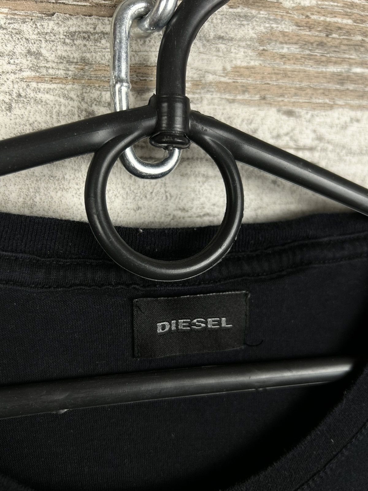 Diesel Mens Diesel T Shirt overprint skeleton big logo y2k big logo Size US M / EU 48-50 / 2 - 3 Thumbnail