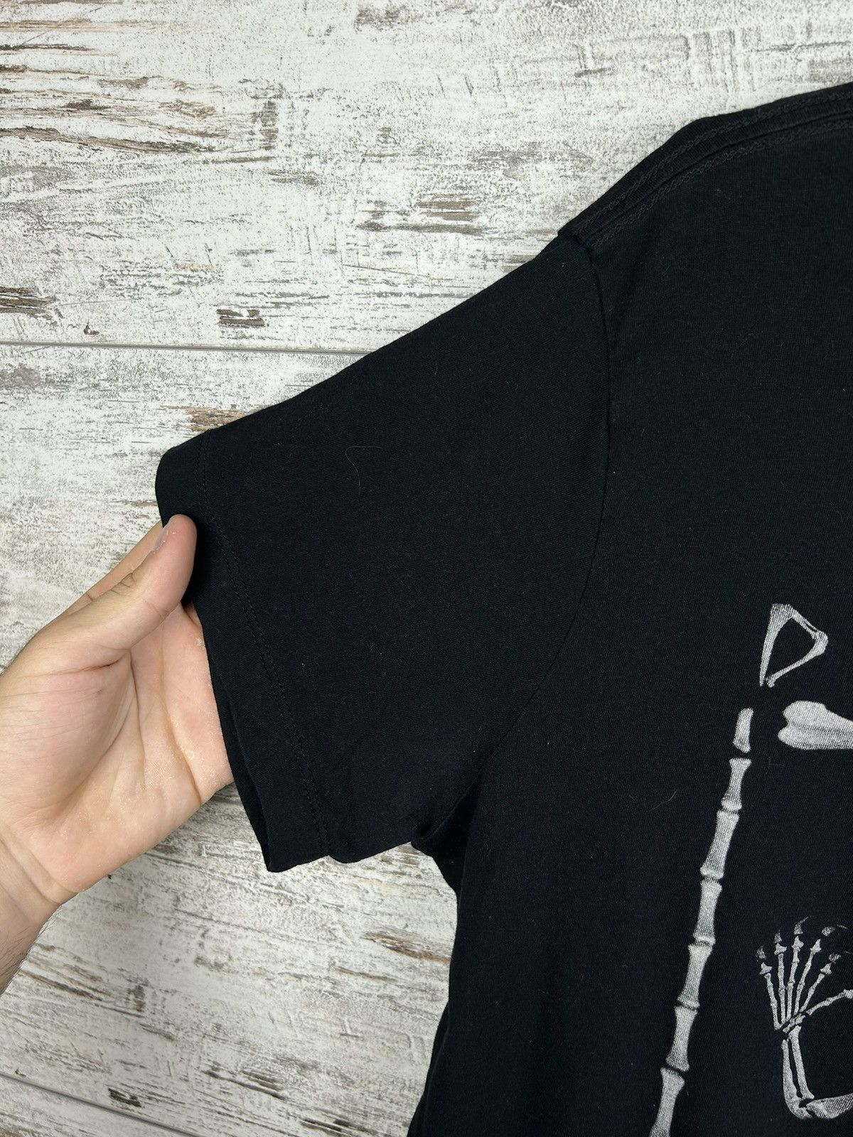 Diesel Mens Diesel T Shirt overprint skeleton big logo y2k big logo Size US M / EU 48-50 / 2 - 5 Thumbnail