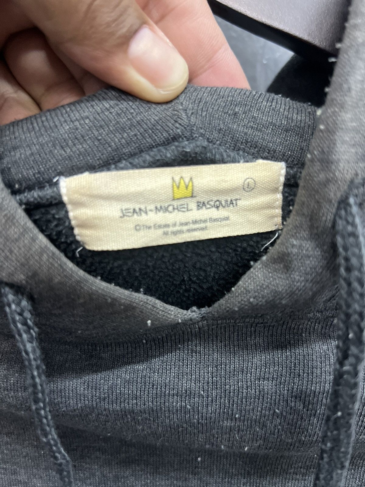 Jean-Michel Basquiat JEAN-MICHEL BASQUIAT HOODIE SUNFADED Size US L / EU 52-54 / 3 - 8 Thumbnail