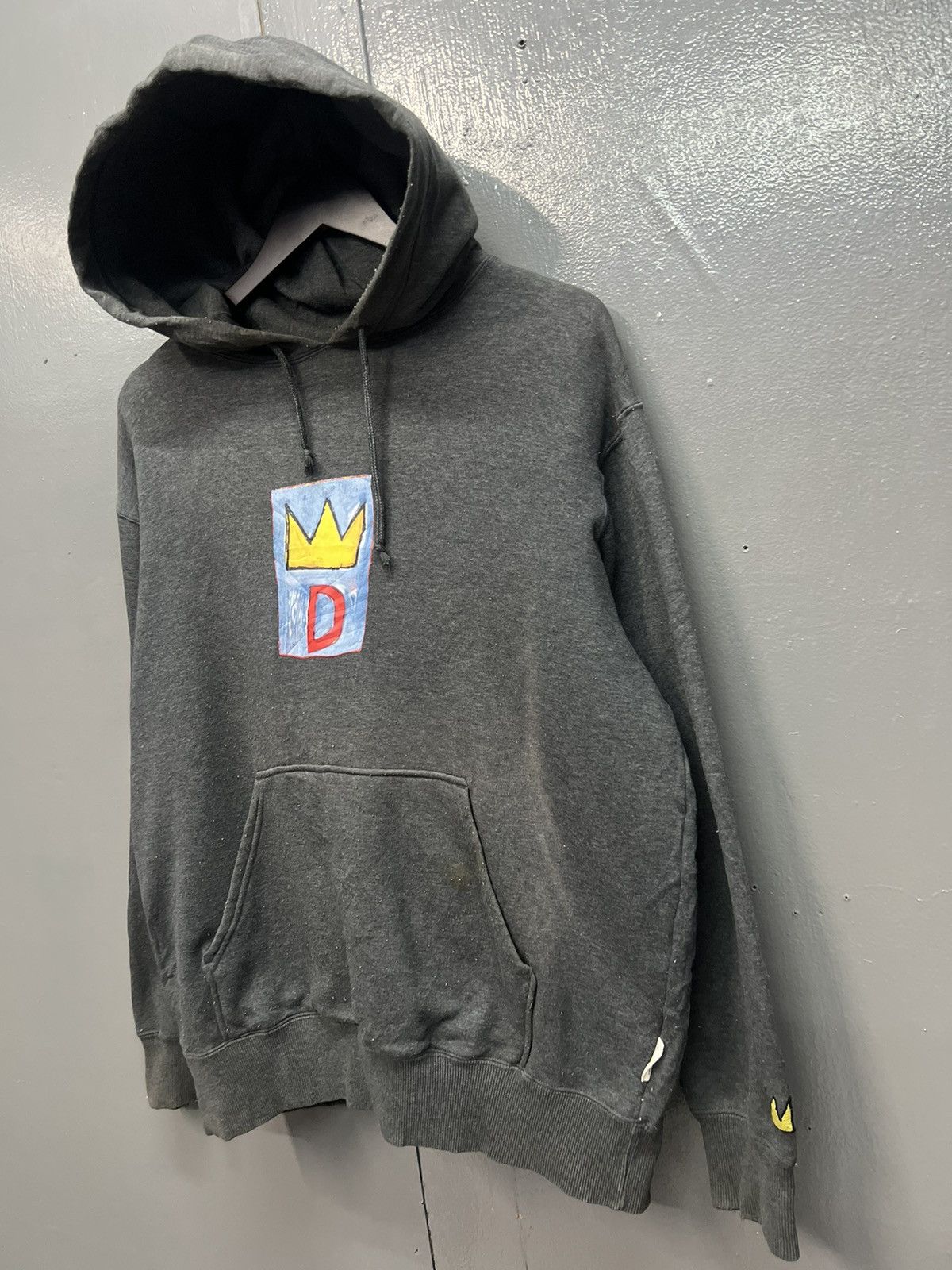 Jean-Michel Basquiat JEAN-MICHEL BASQUIAT HOODIE SUNFADED Size US L / EU 52-54 / 3 - 3 Thumbnail