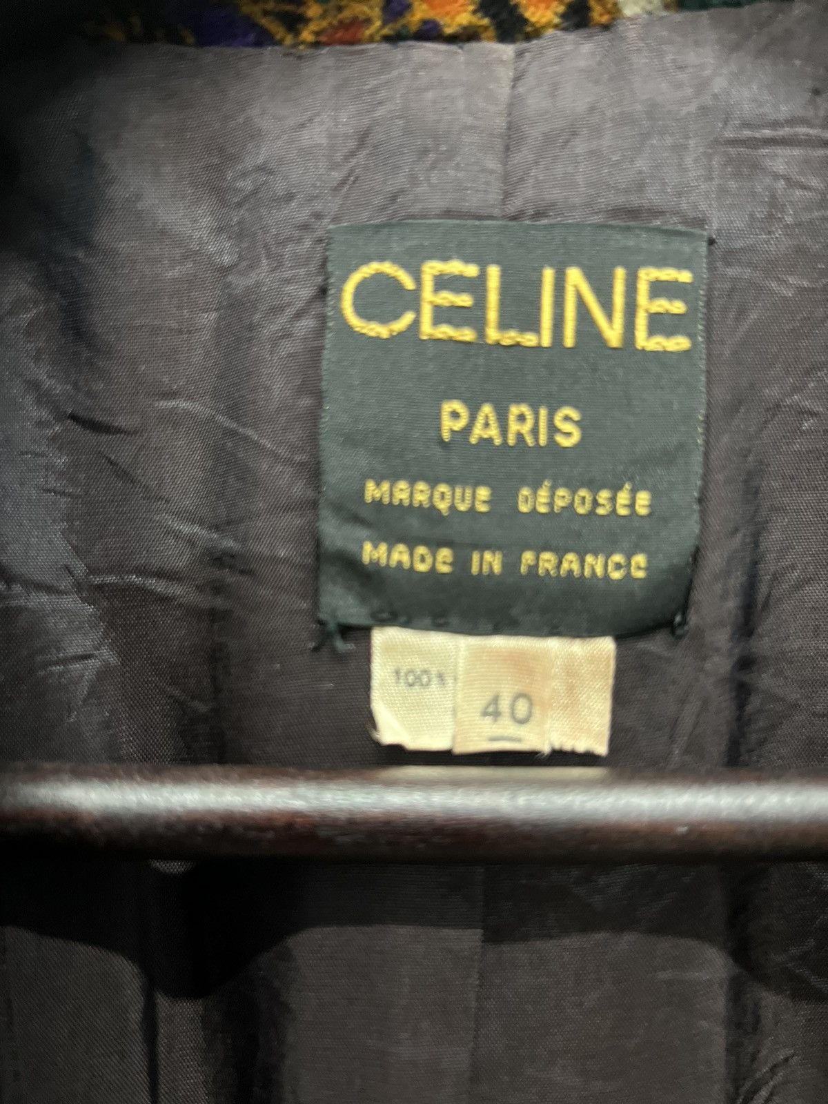 Celine VINTAGE🔥CELINE PARIS MARQUE DEPOSEE COAT SIZE40 Size M / US 6-8 / IT 42-44 - 4 Thumbnail